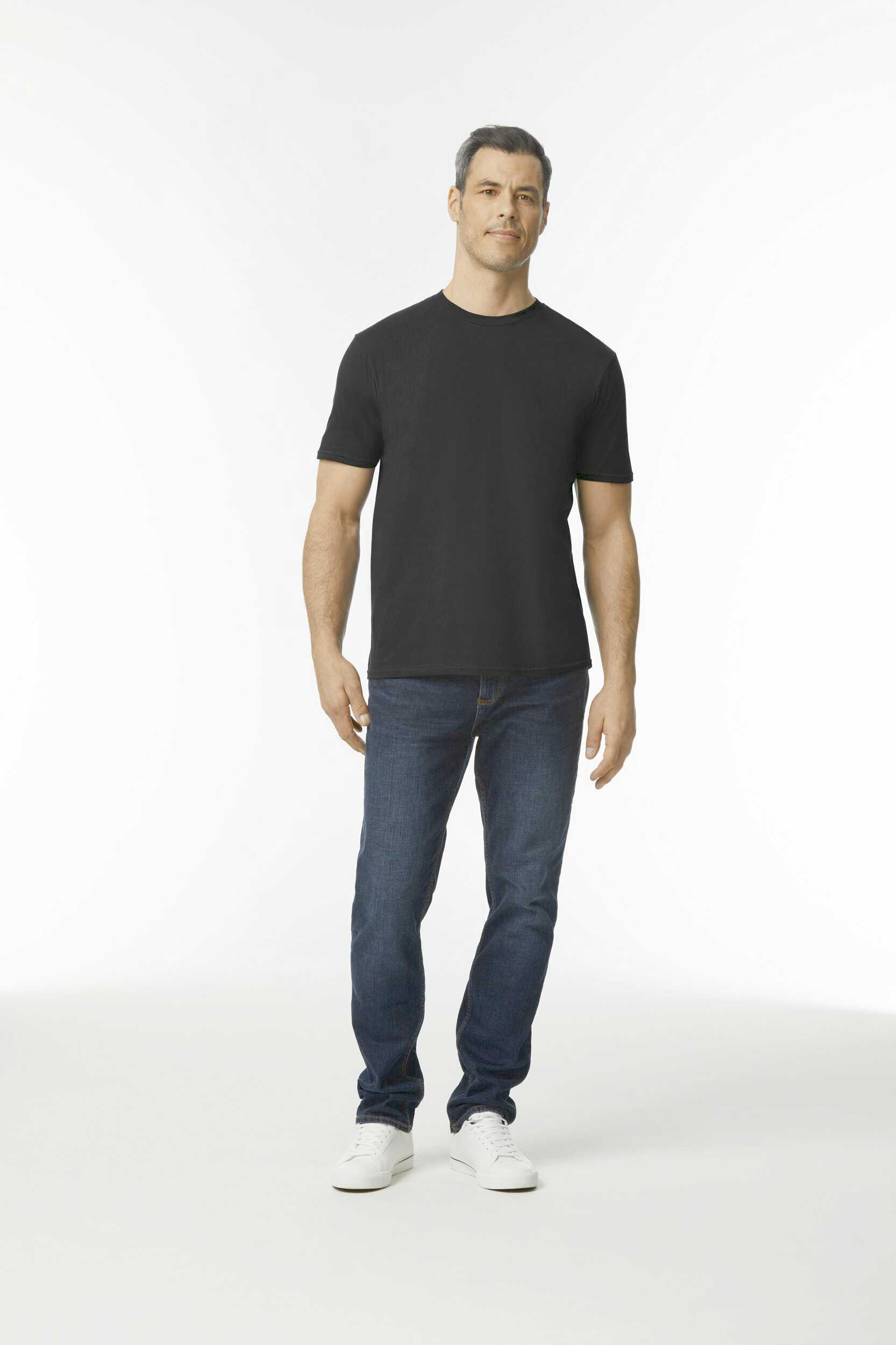 Camiseta Softstyle para adultos Black