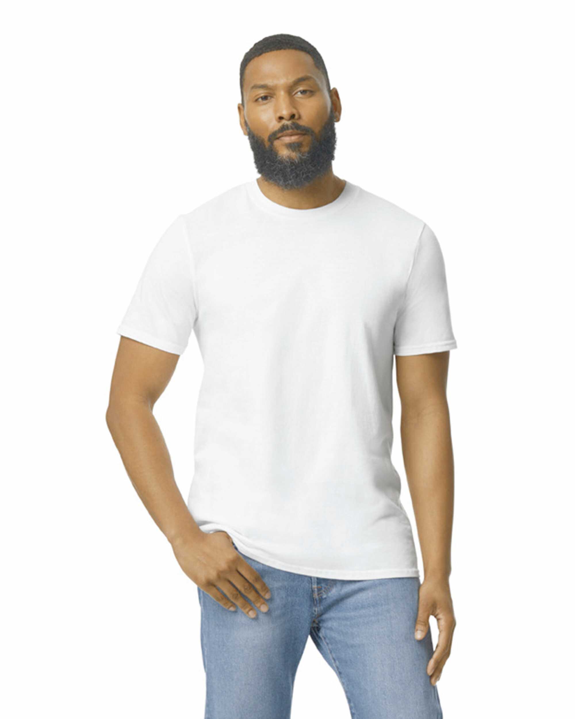 Camiseta Softstyle para adultos White