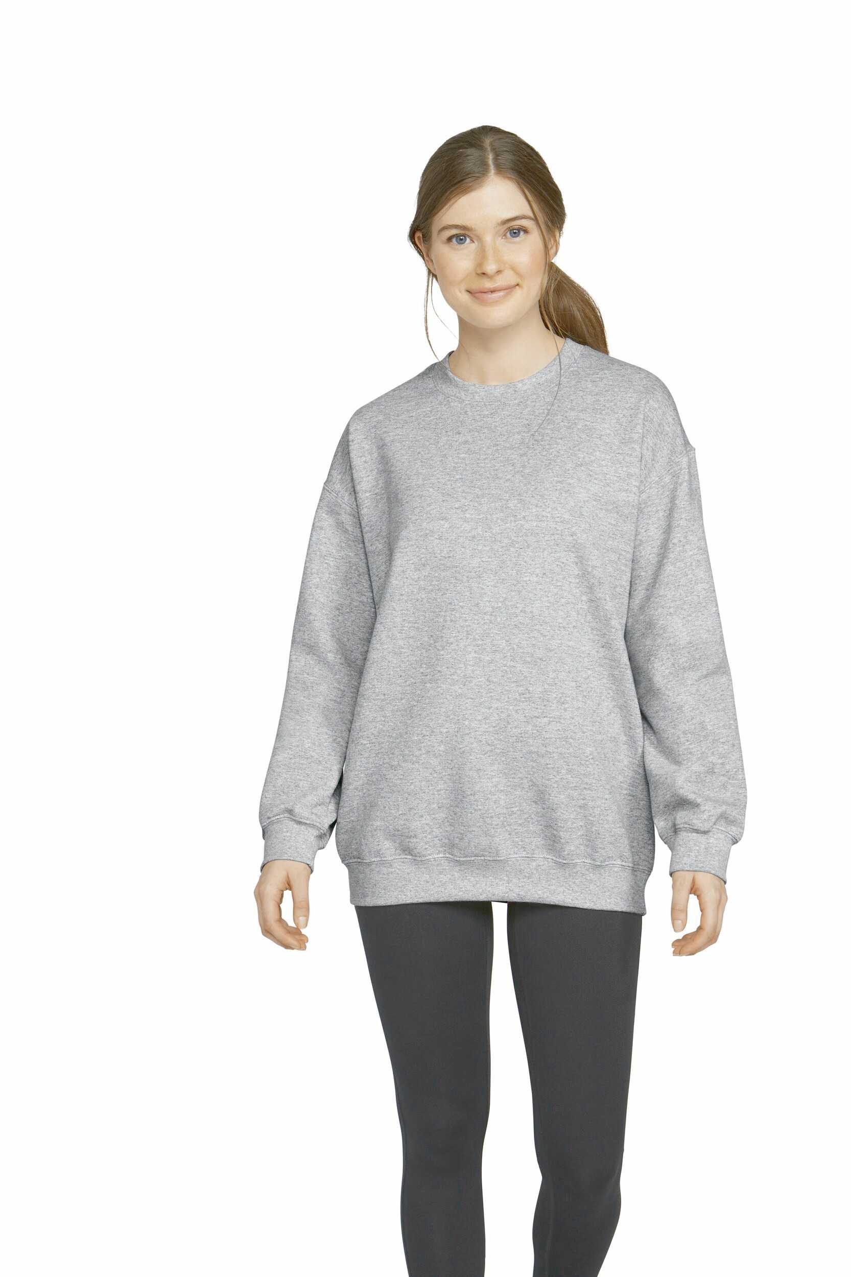 Sudadera cuello redondo Midweight Softstyle RS Sport Grey