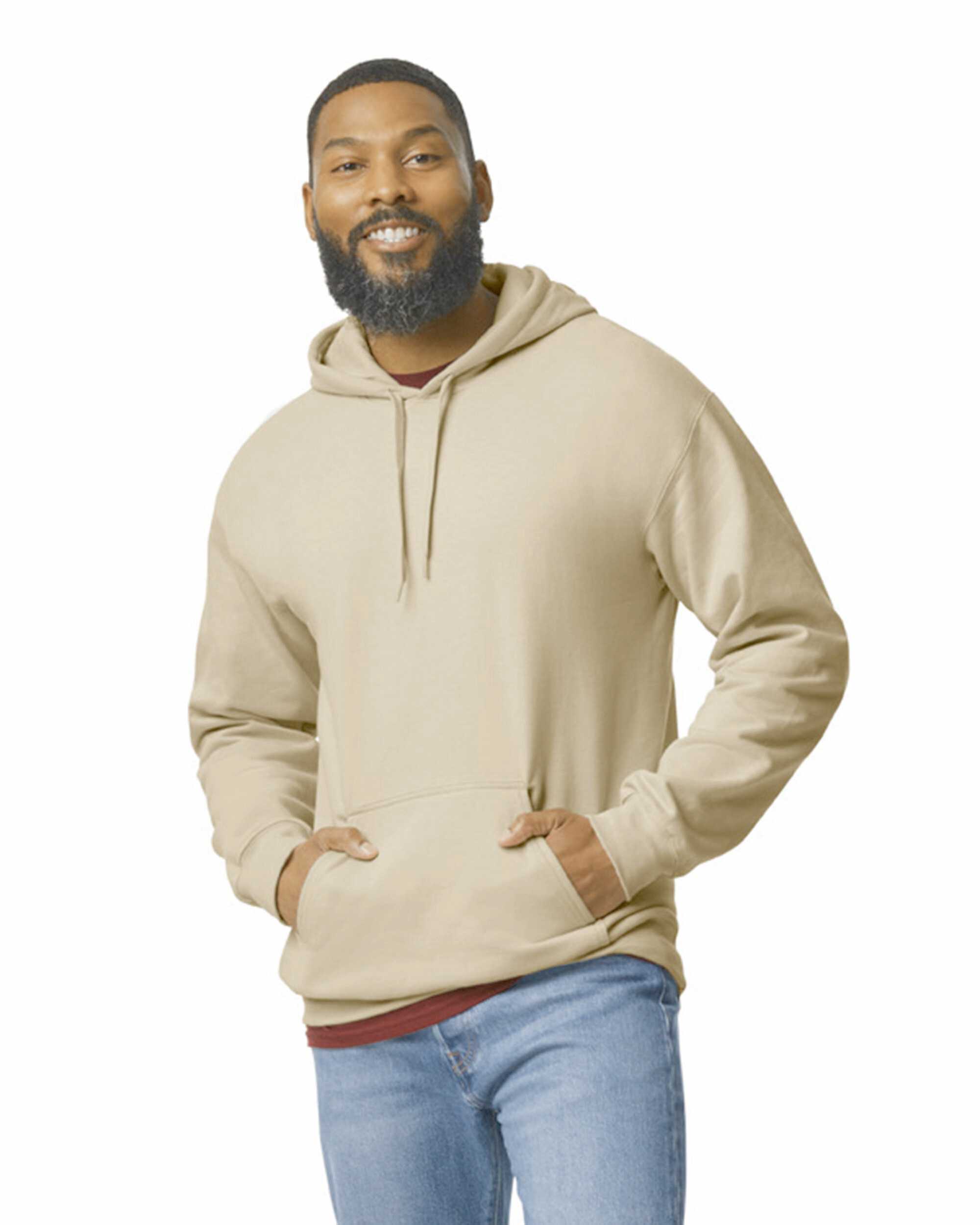 Sudadera con capucha Midweight Softstyle Sand