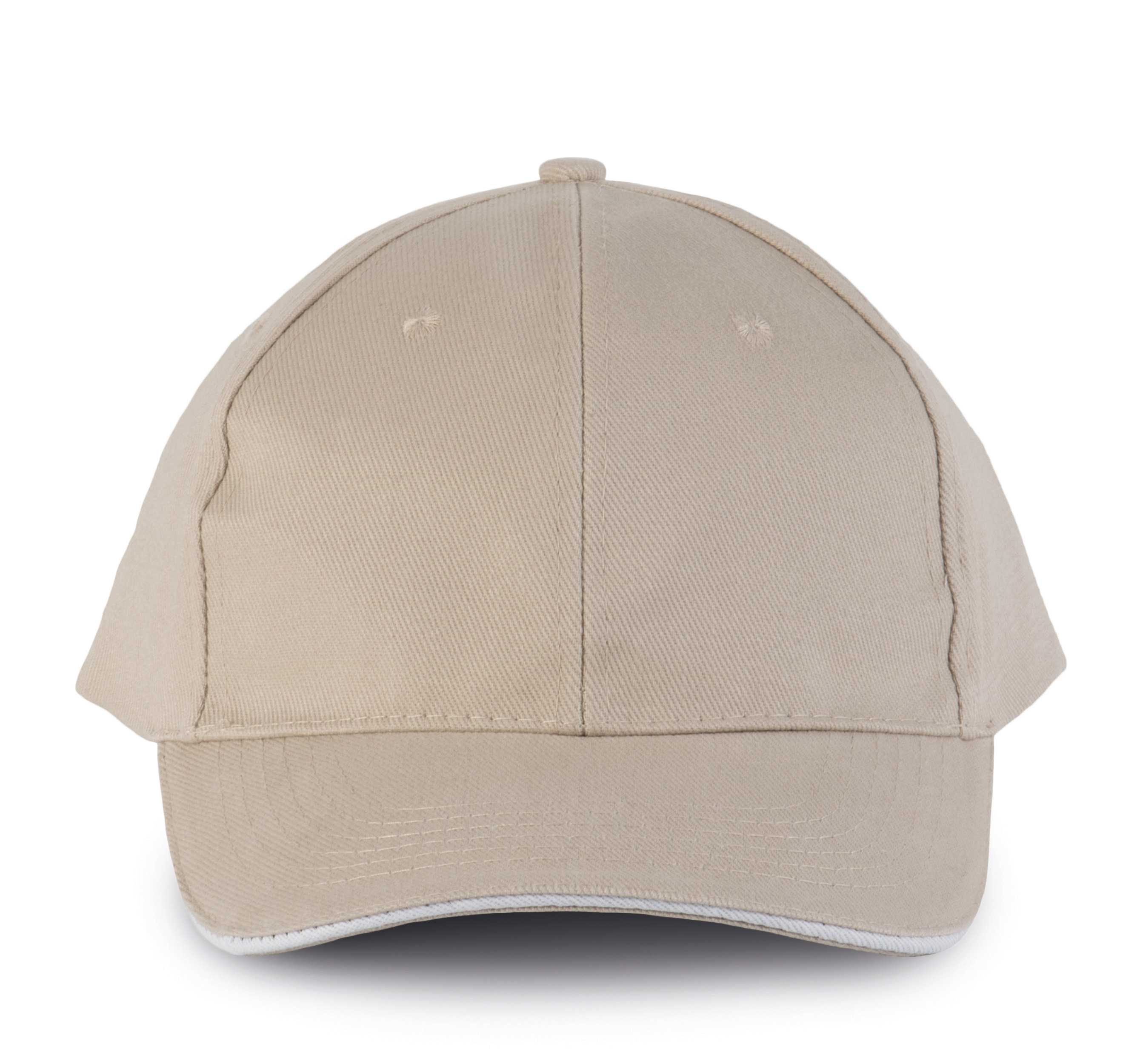 ORLANDO - Gorra 6 paneles Beige / White