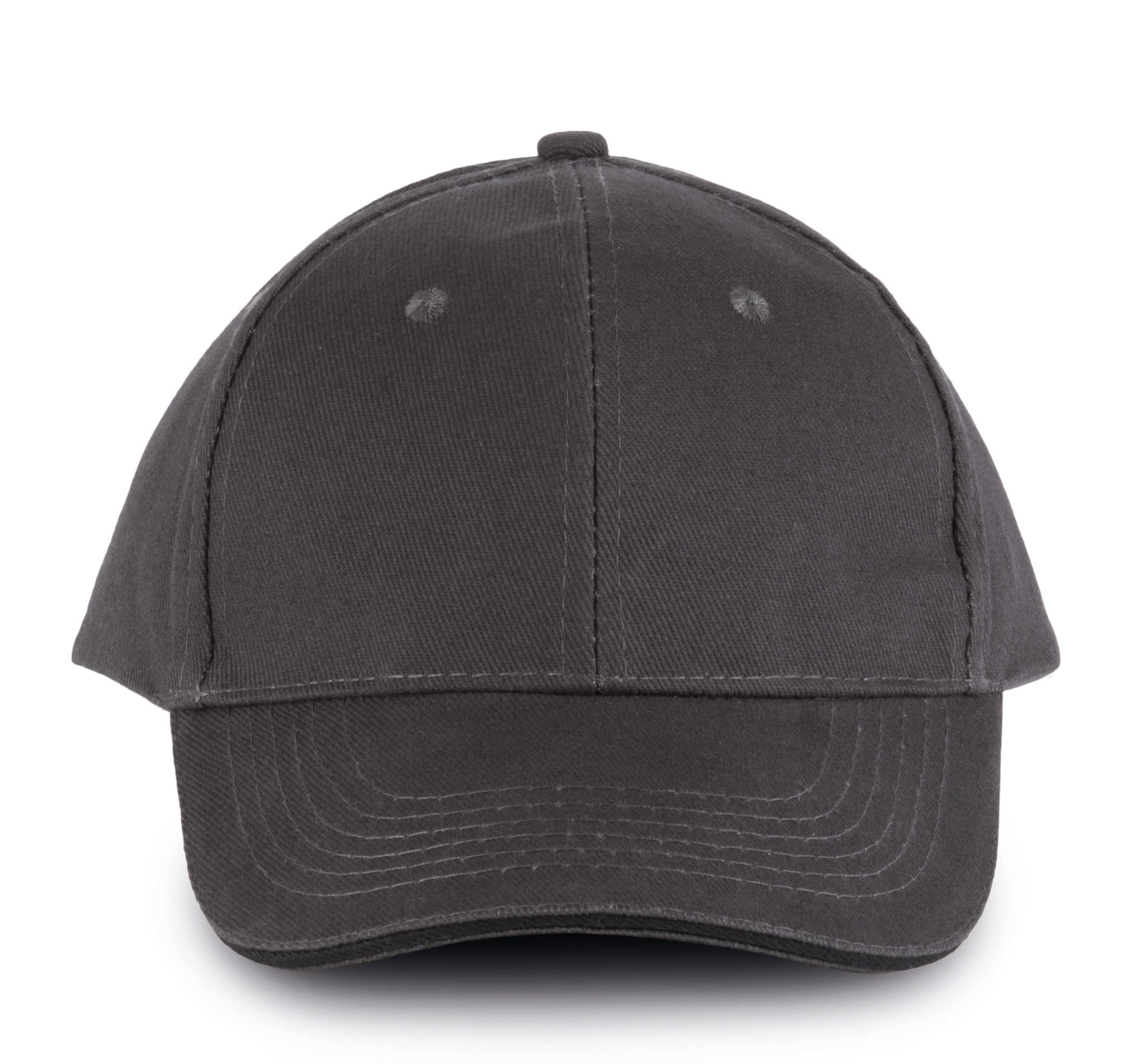 ORLANDO - Gorra 6 paneles Dark Grey / Black