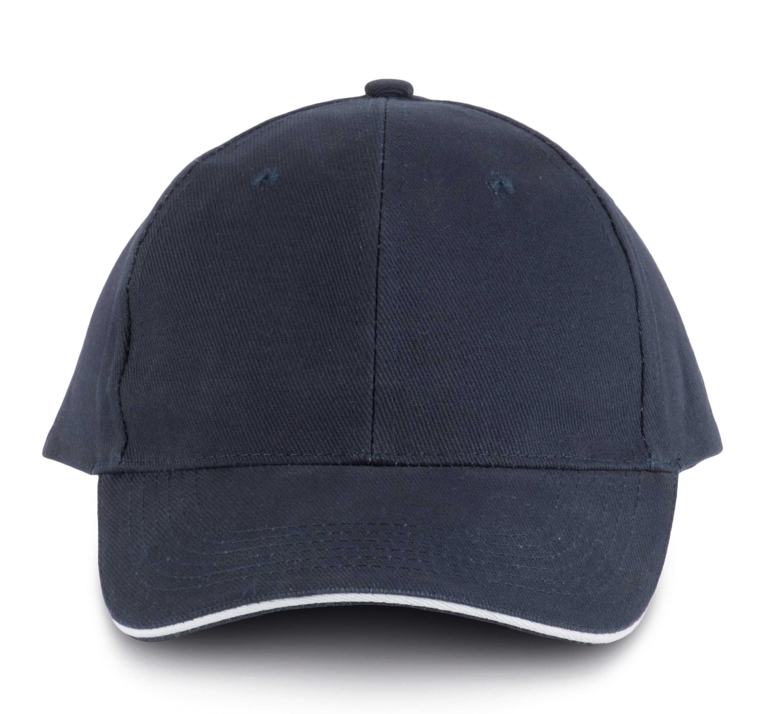 ORLANDO - Gorra 6 paneles Navy / White