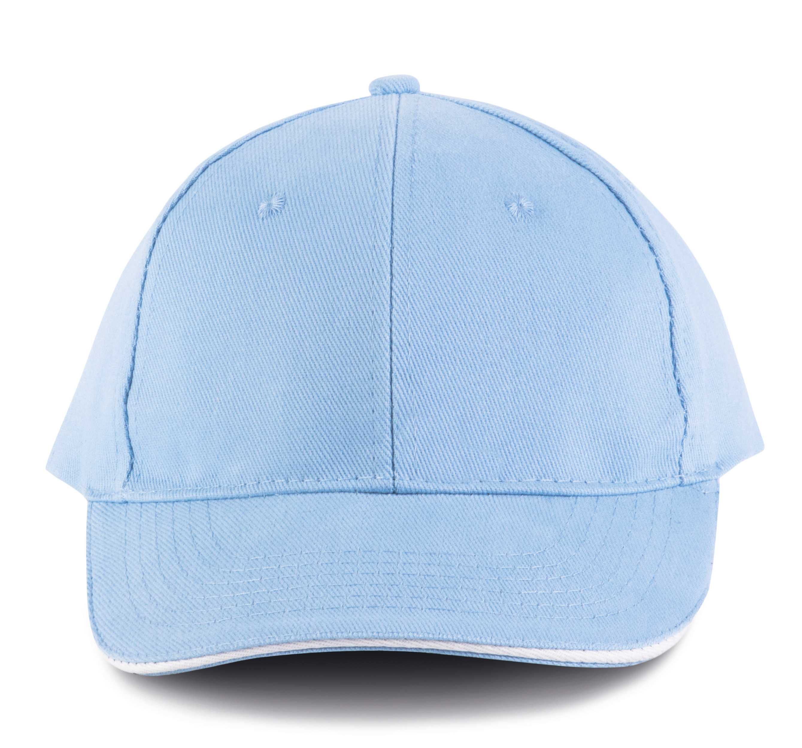 ORLANDO - Gorra 6 paneles Sky Blue / White