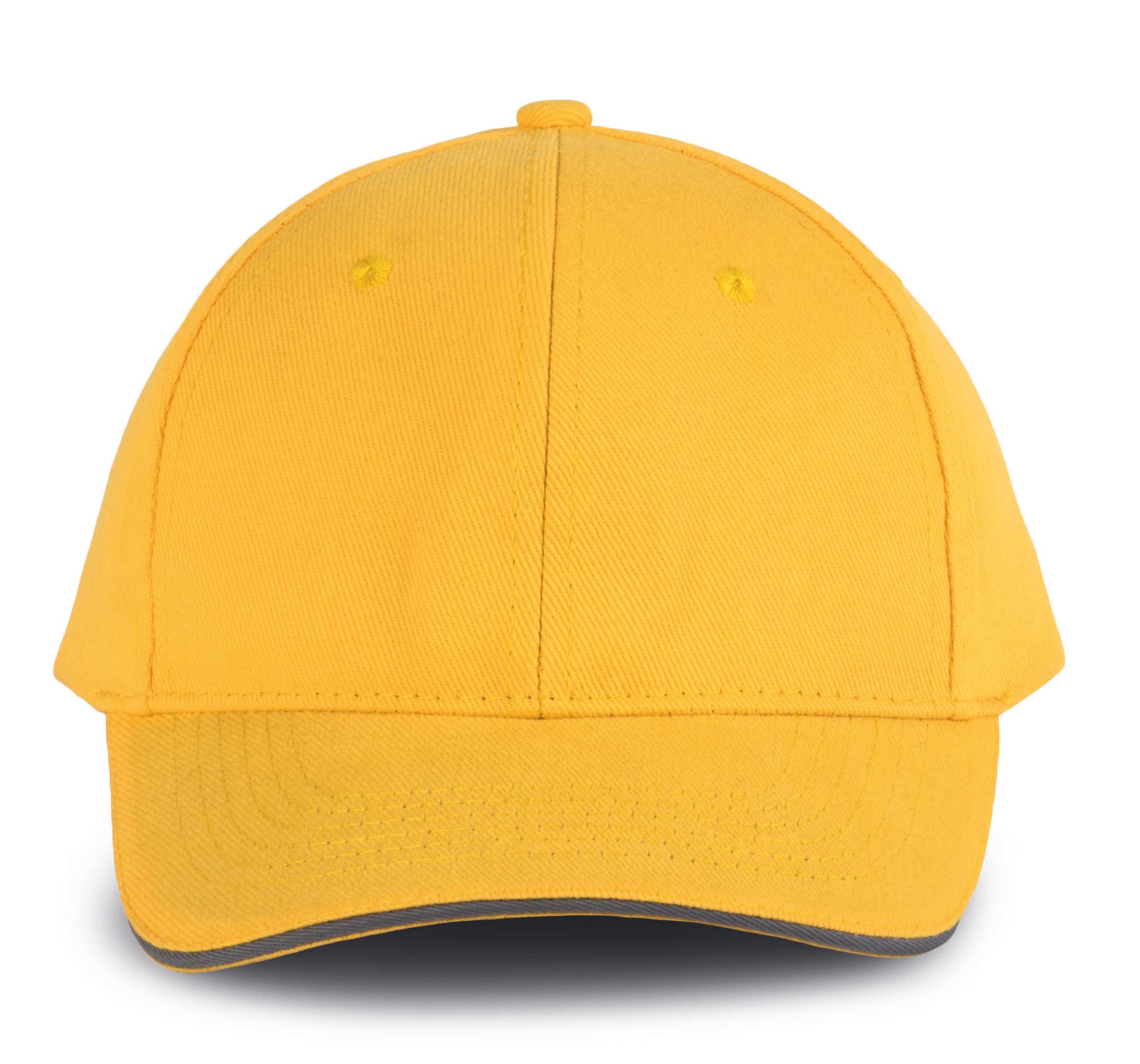 ORLANDO - Gorra 6 paneles Yellow / Slate Grey
