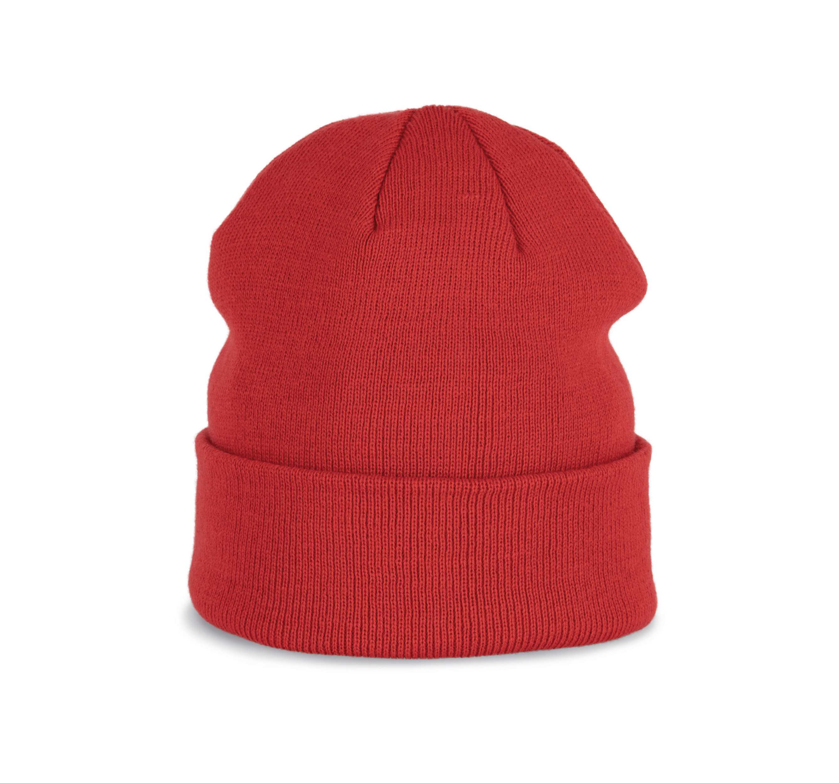 Gorro de punto Crimson Red