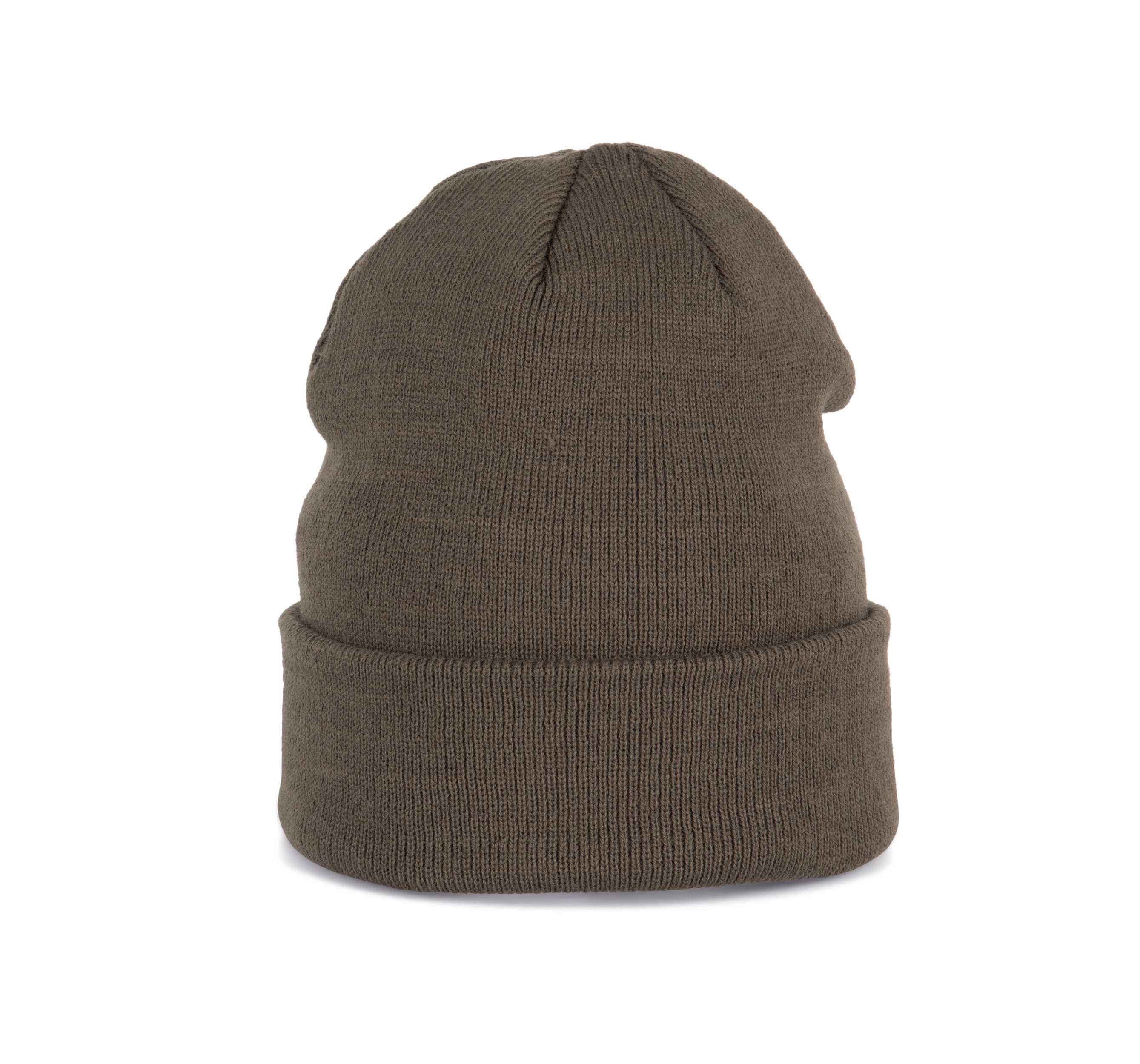 Gorro de punto Dark Khaki