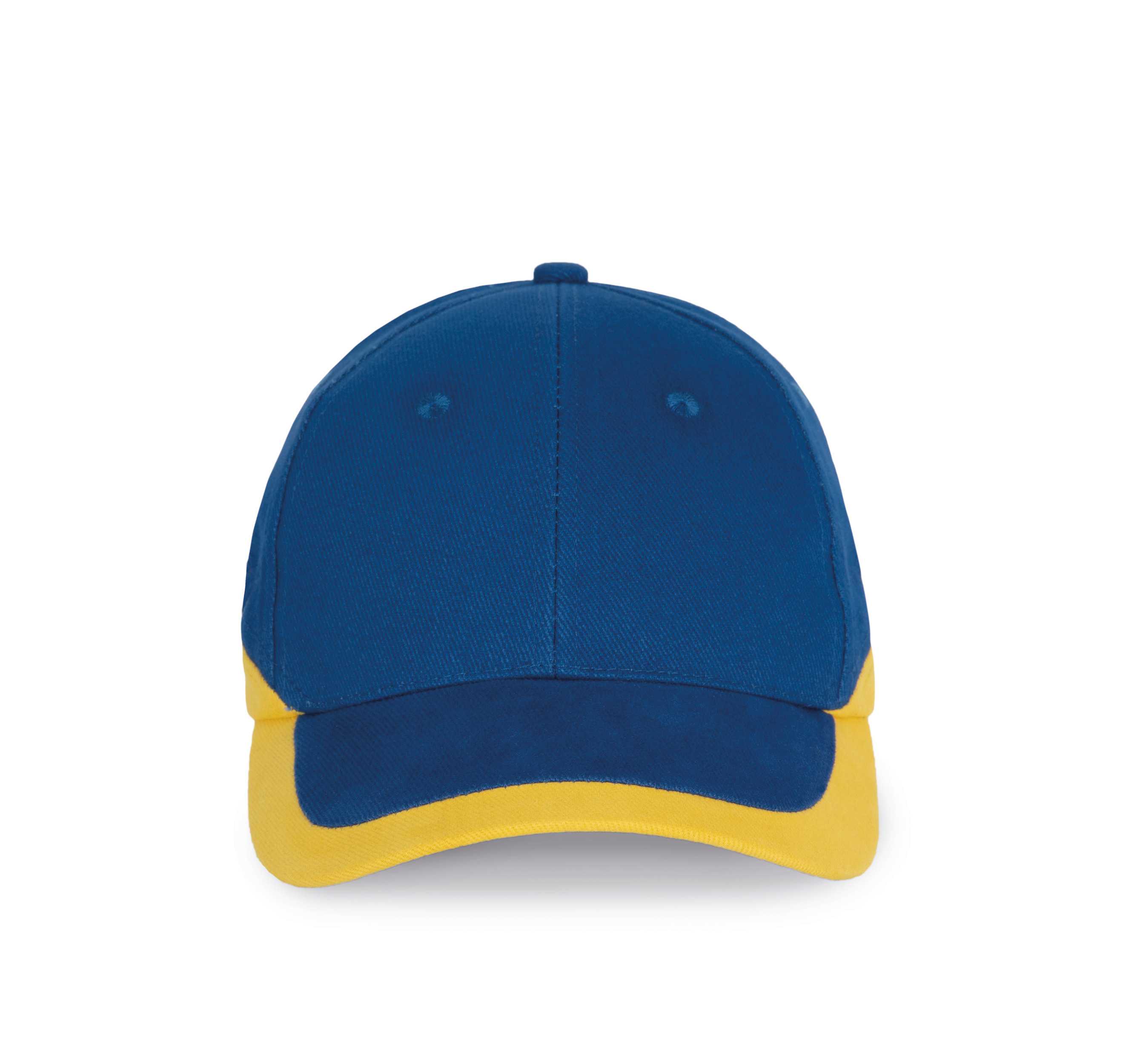 Racing - Gorra bicolor 6 paneles Royal Blue / Yellow