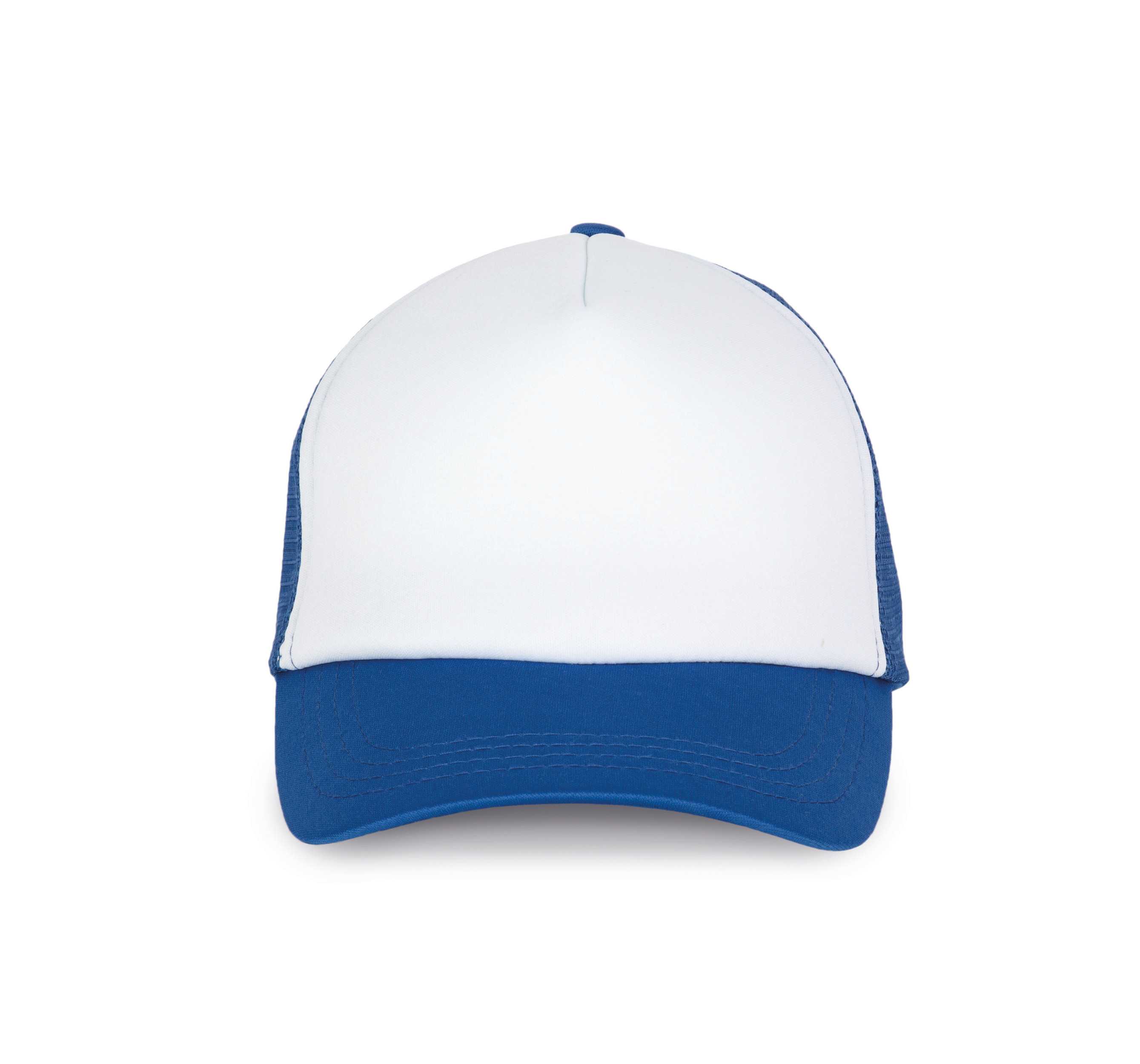 Gorra trucker - 5 paneles White / Royal Blue