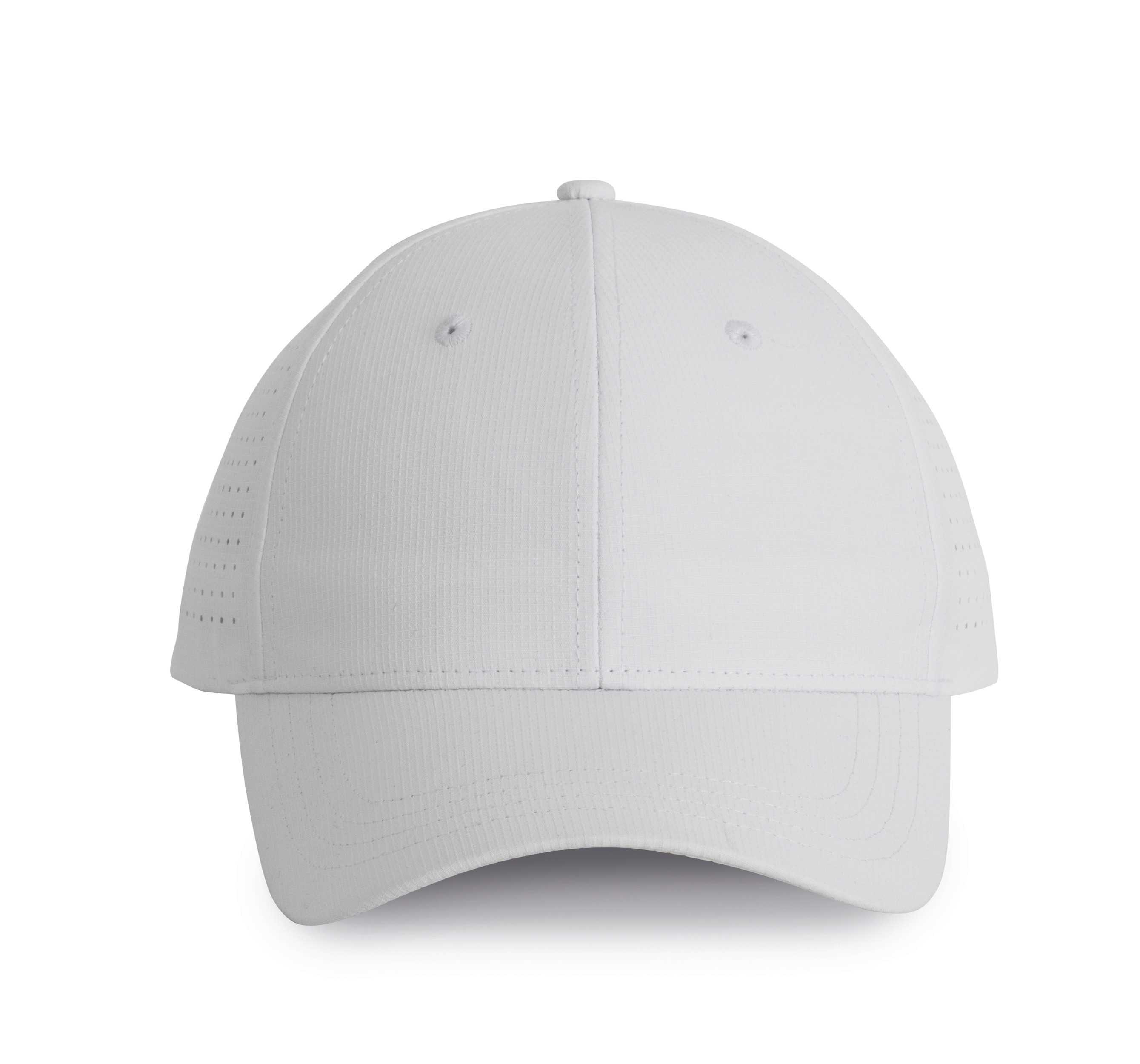 Gorra perforada - 6 paneles White
