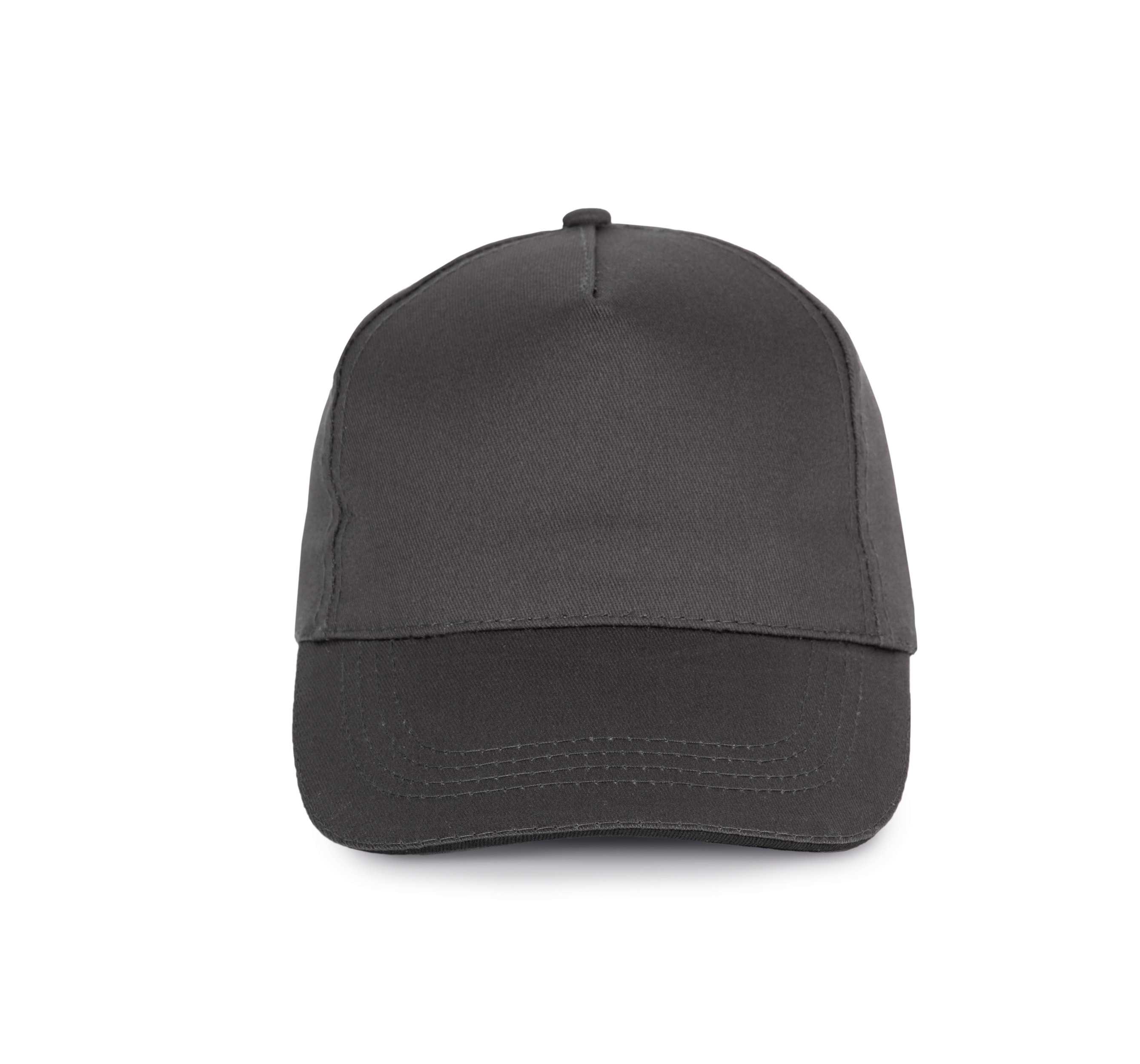 Gorra con sandwich contrastado - 5 paneles Dark Grey / Black