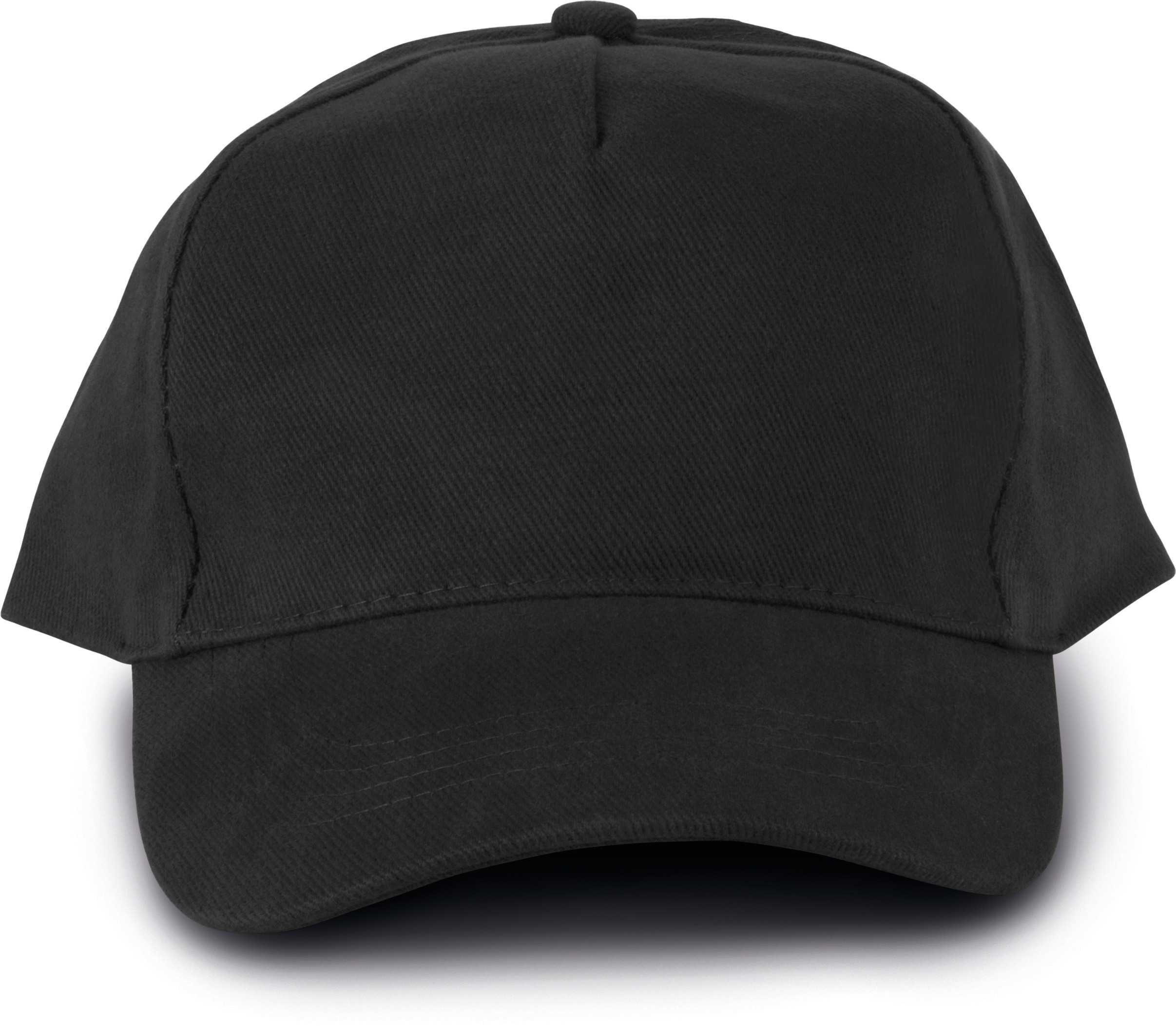 Gorra 5 paneles - Certificado Oeko-Tex Black