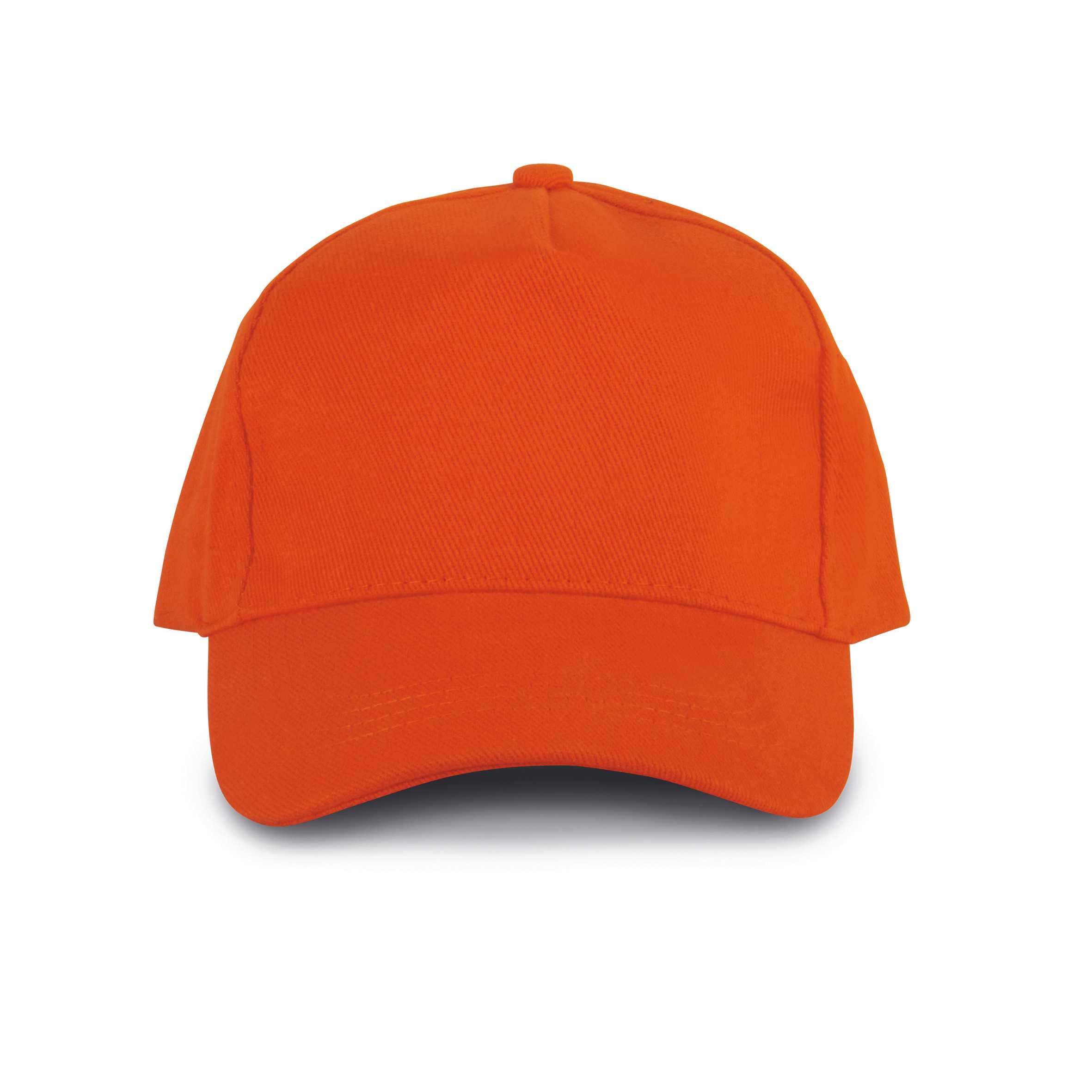 Gorra 5 paneles - Certificado Oeko-Tex Spicy Orange