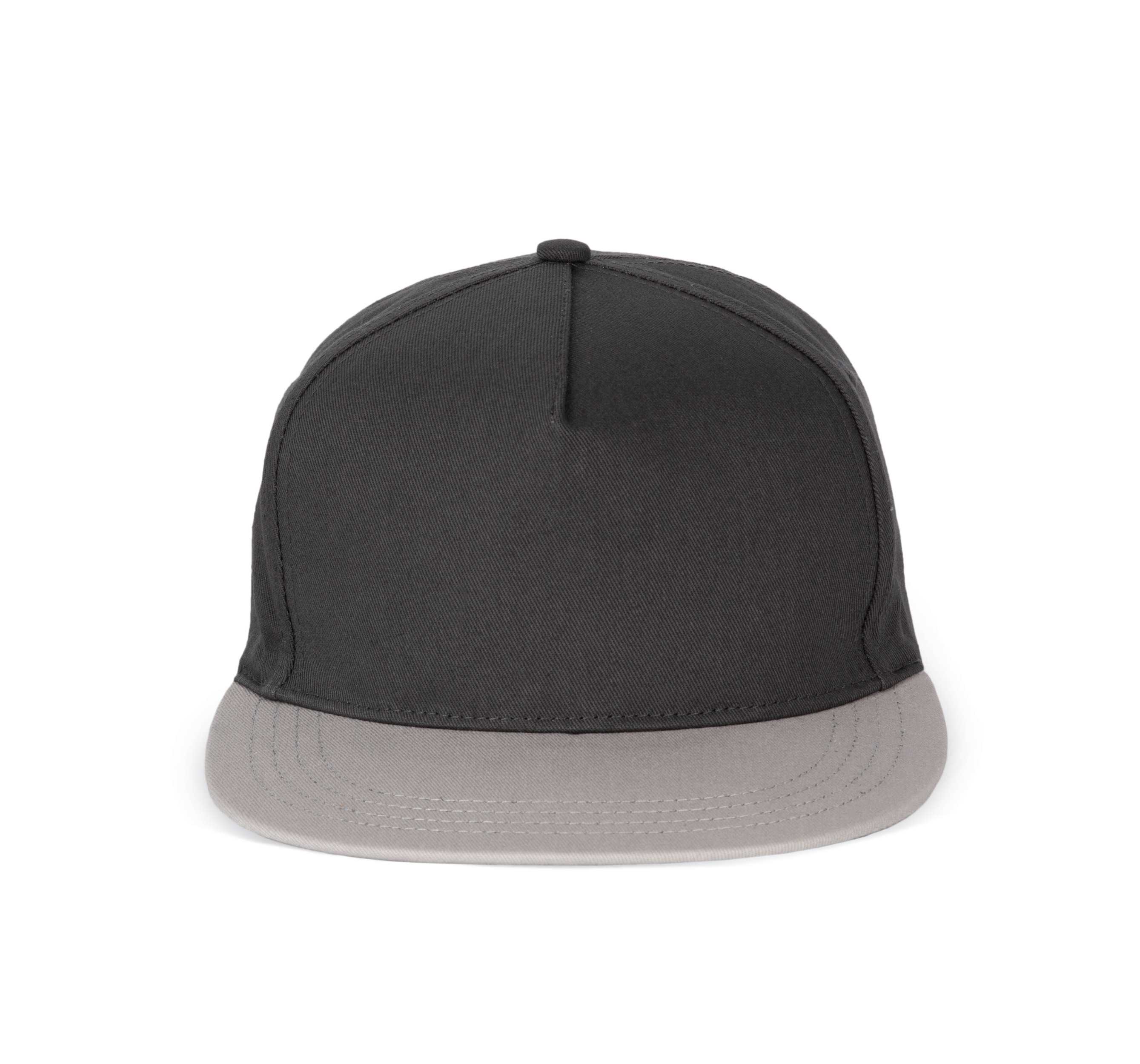 Gorra snapback - 5 paneles Dark Grey / Light Grey
