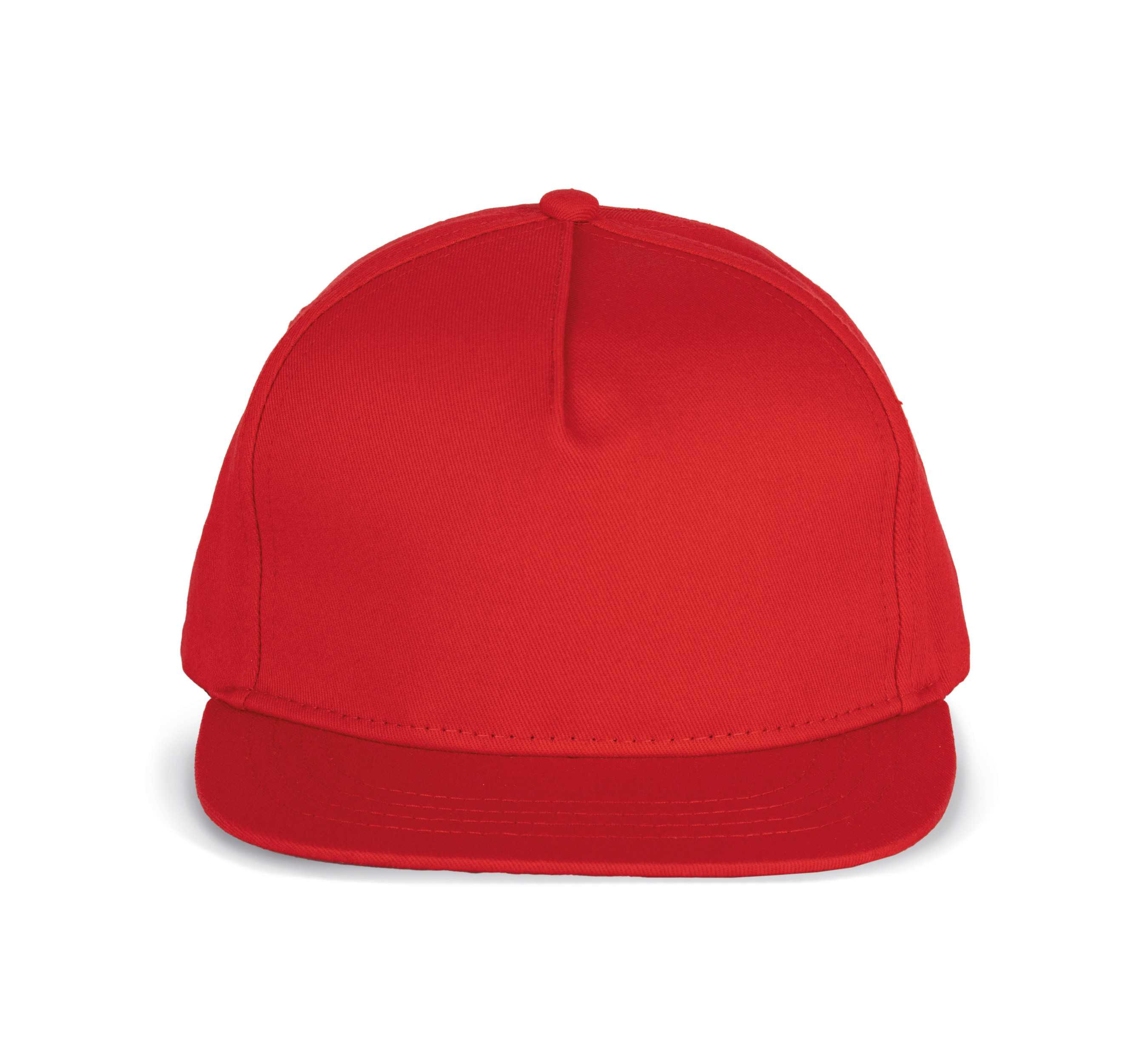 Gorra snapback infantil - 5 paneles Red
