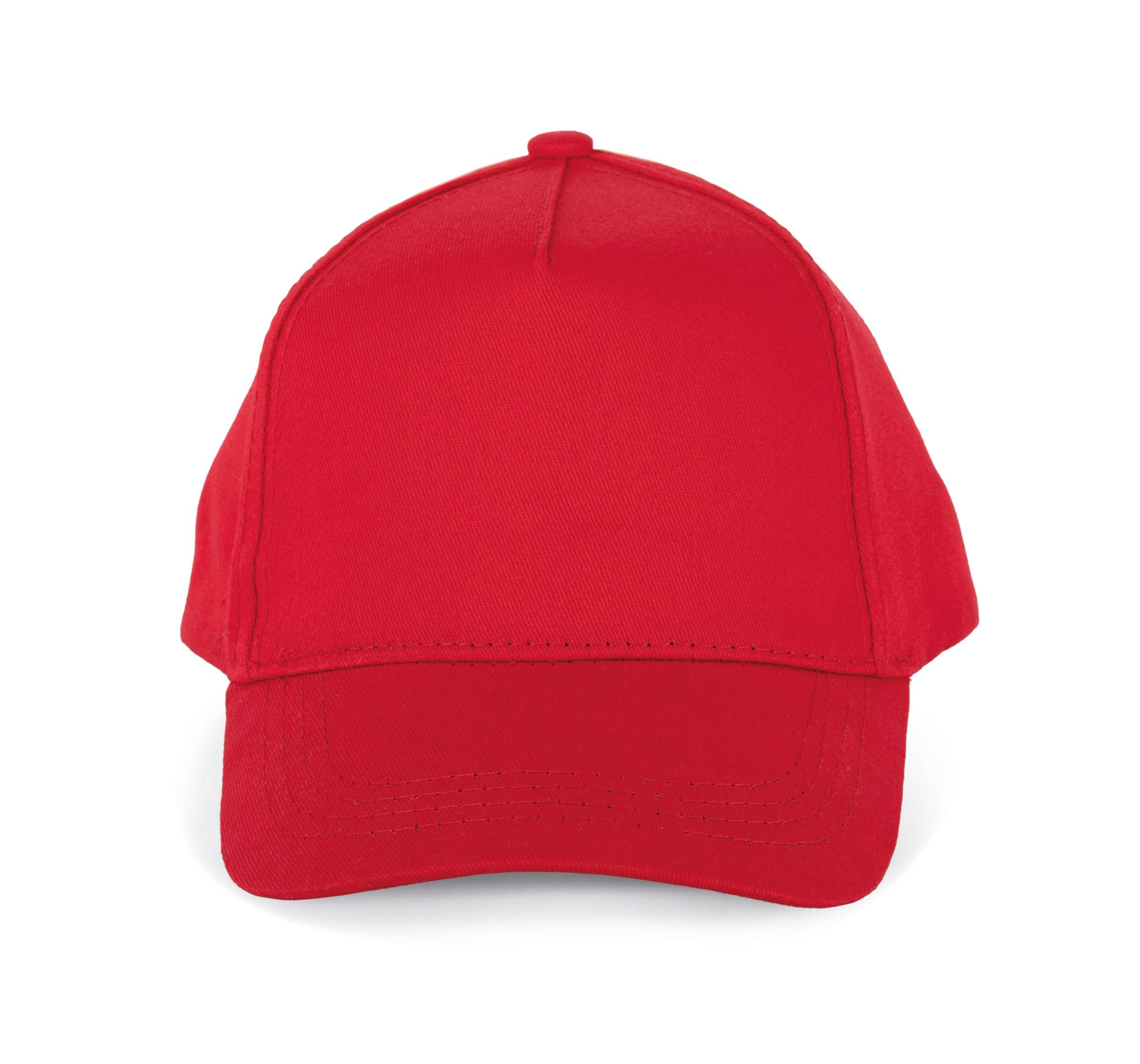 Gorra algodón - 5 paneles Red