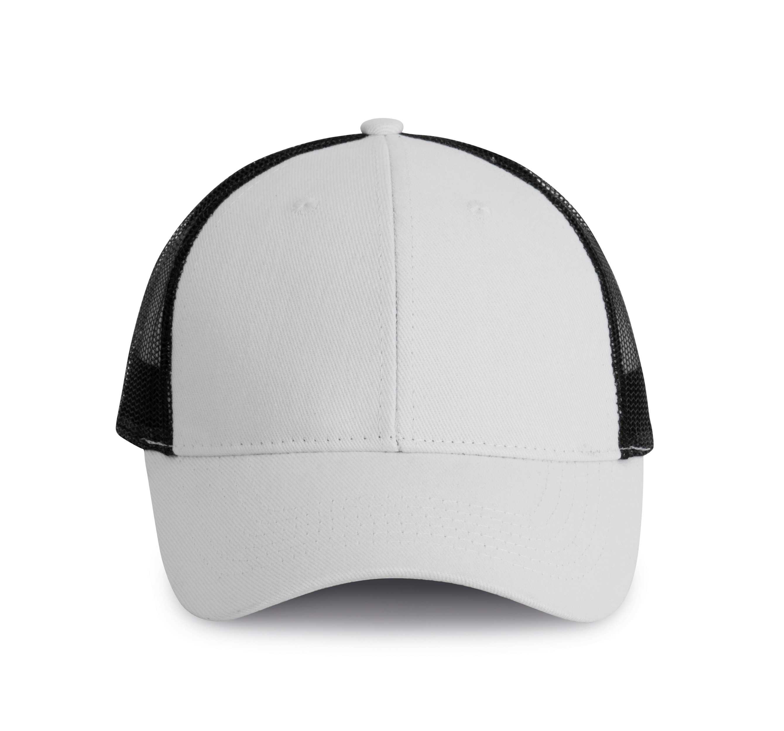 Gorra Trucker - 6 paneles White / Black
