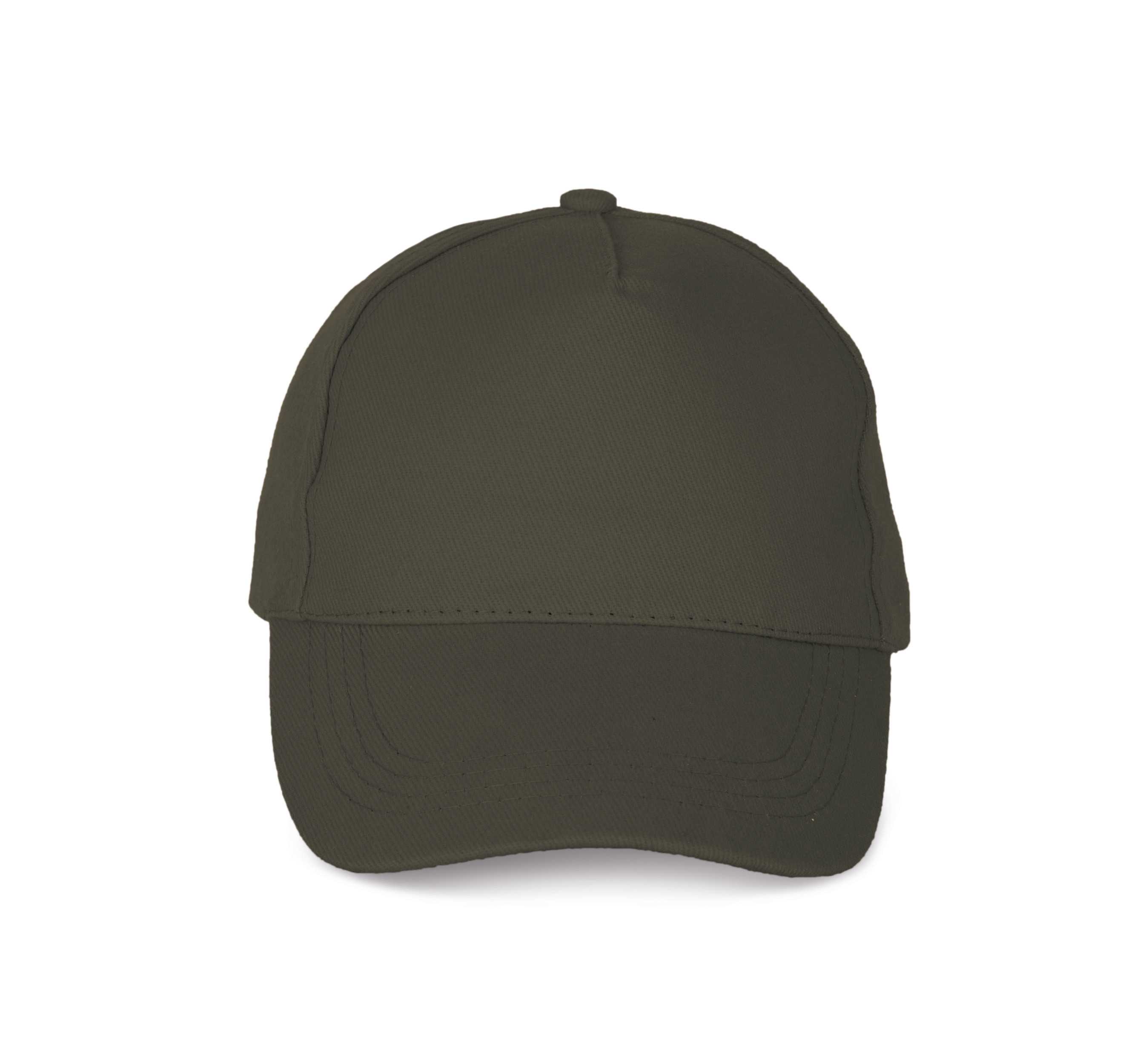 Gorra algodón grueso - 5 paneles Khaki
