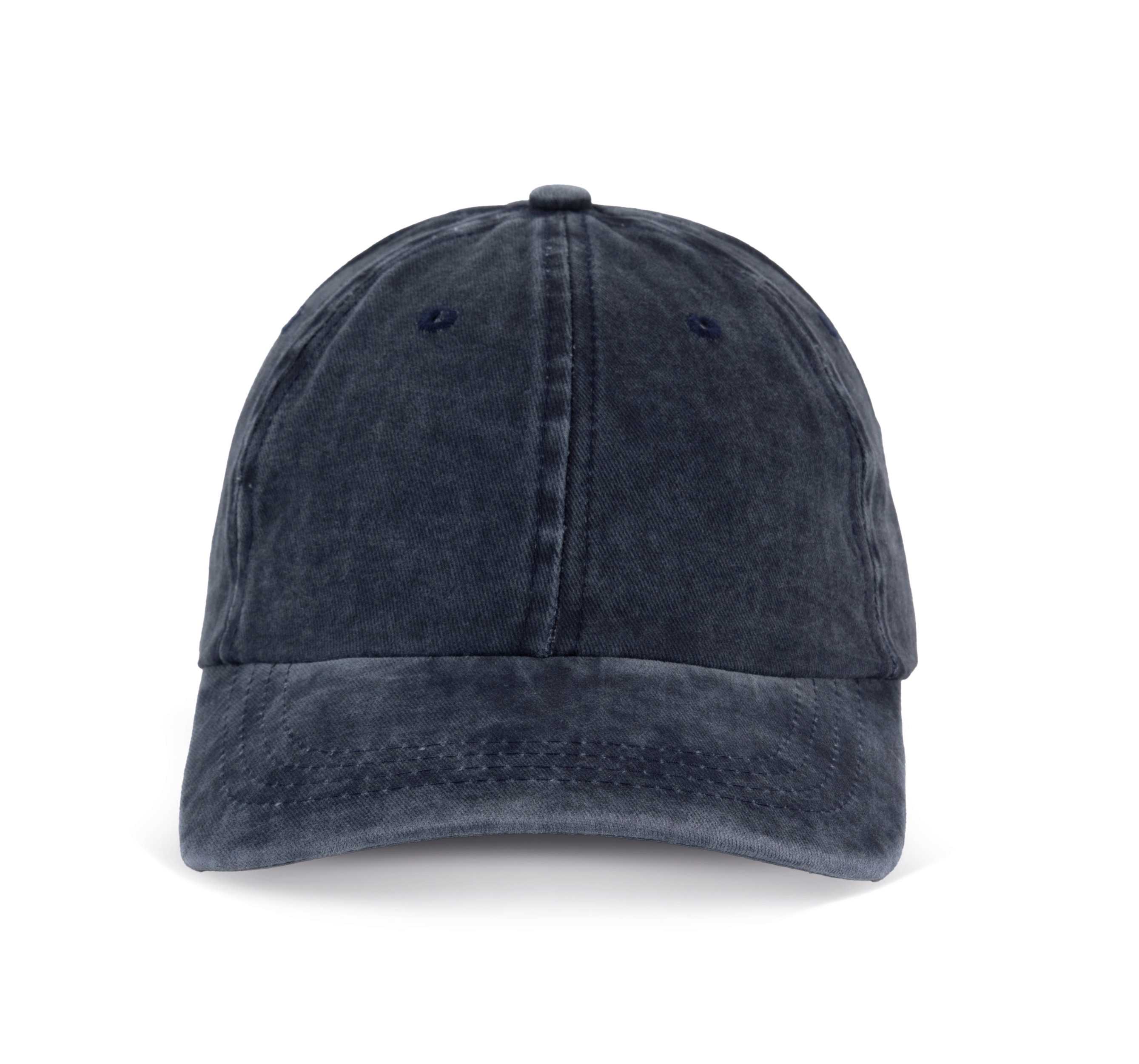Gorra vintage - Seis paneles Navy  Washed
