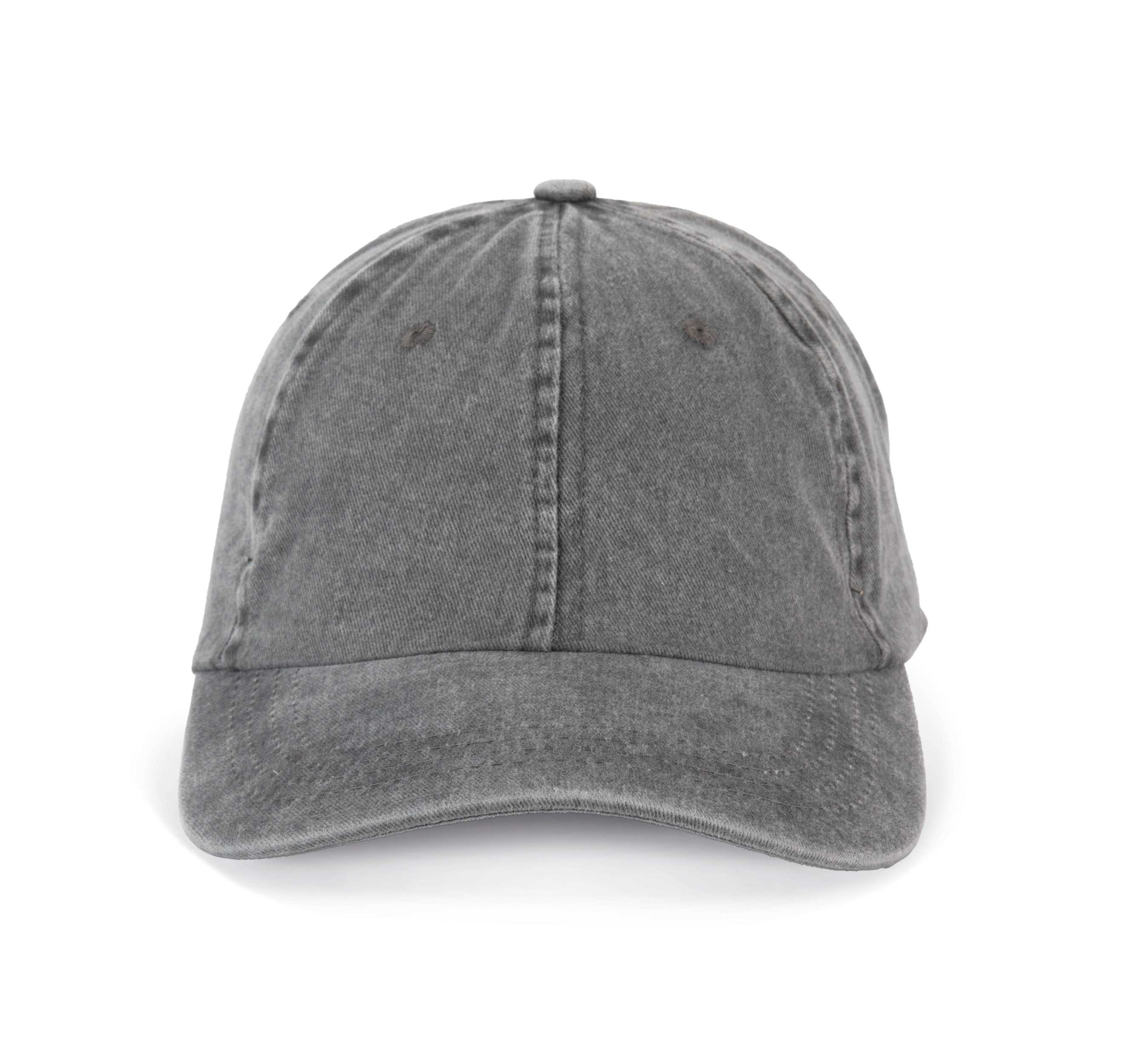 Gorra vintage - Seis paneles Storm Grey Washed
