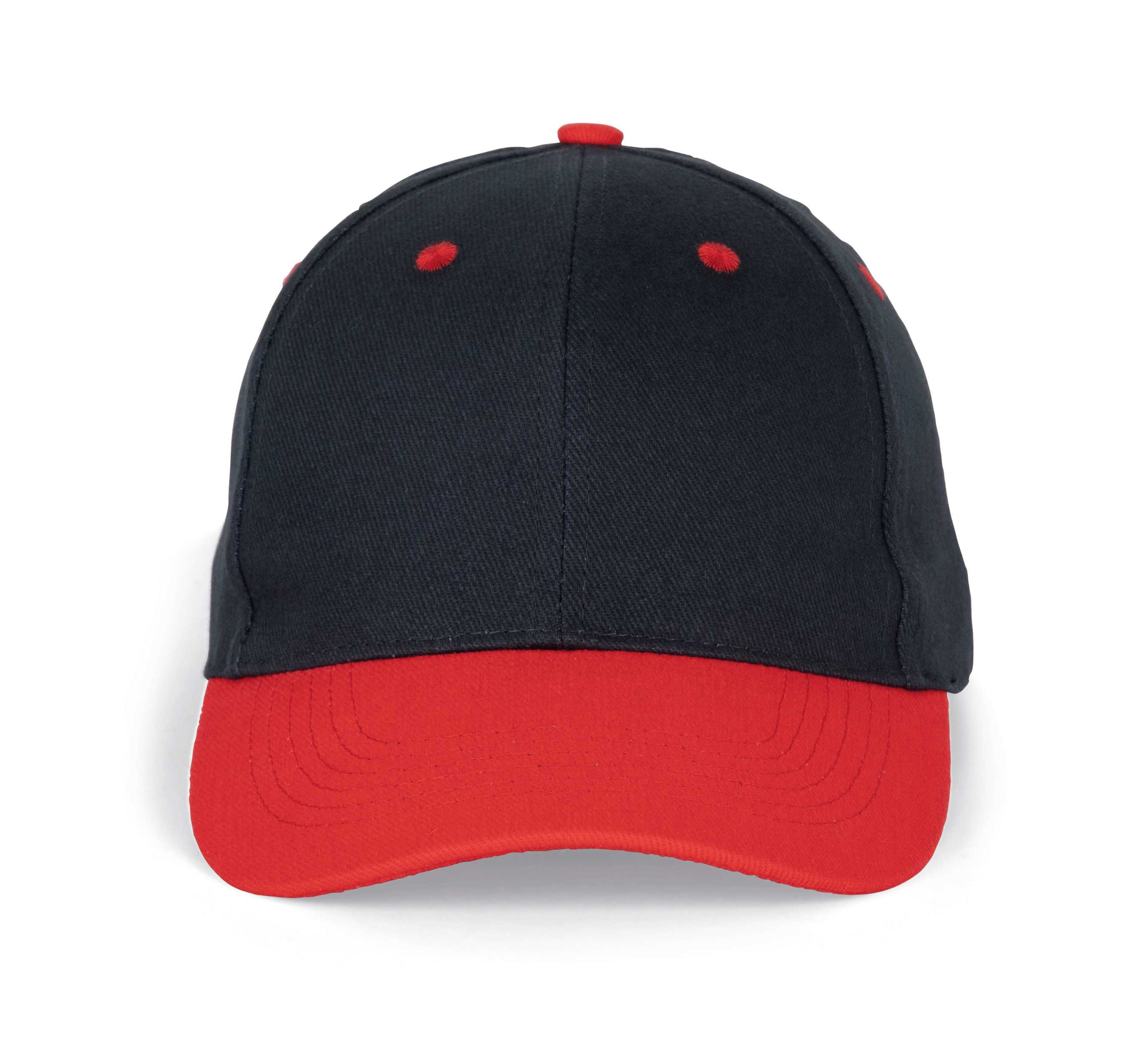 Gorra - 6 paneles Navy / Red