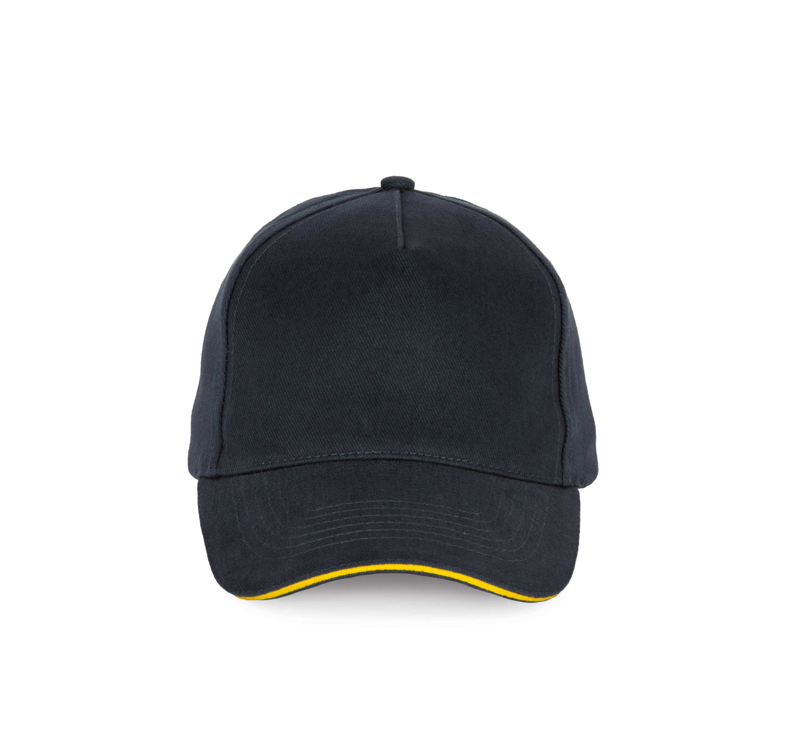 Gorra - 5 paneles Navy / Yellow