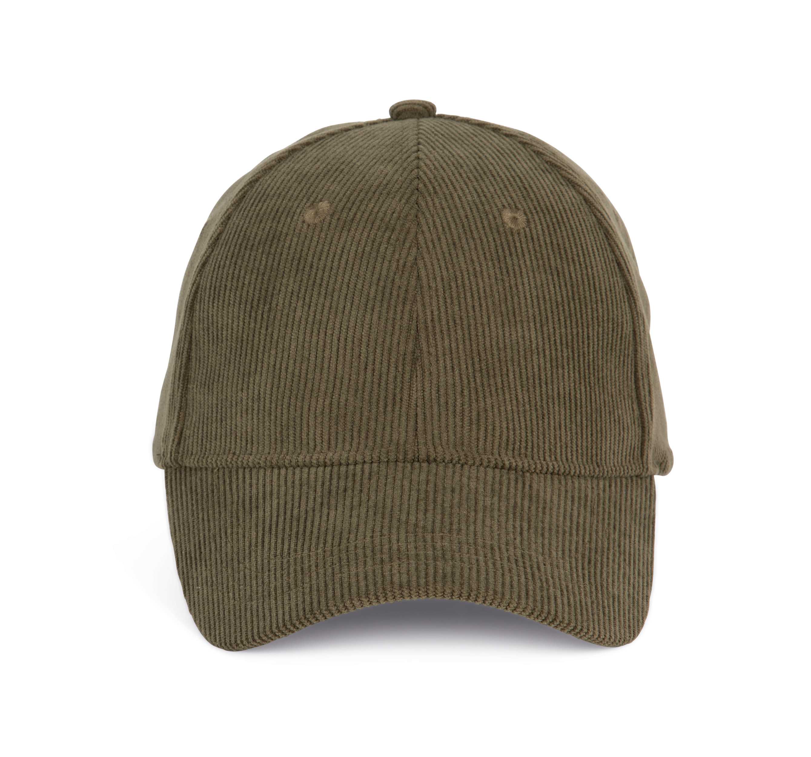 Gorra de pana - 6 paneles Dark Olive