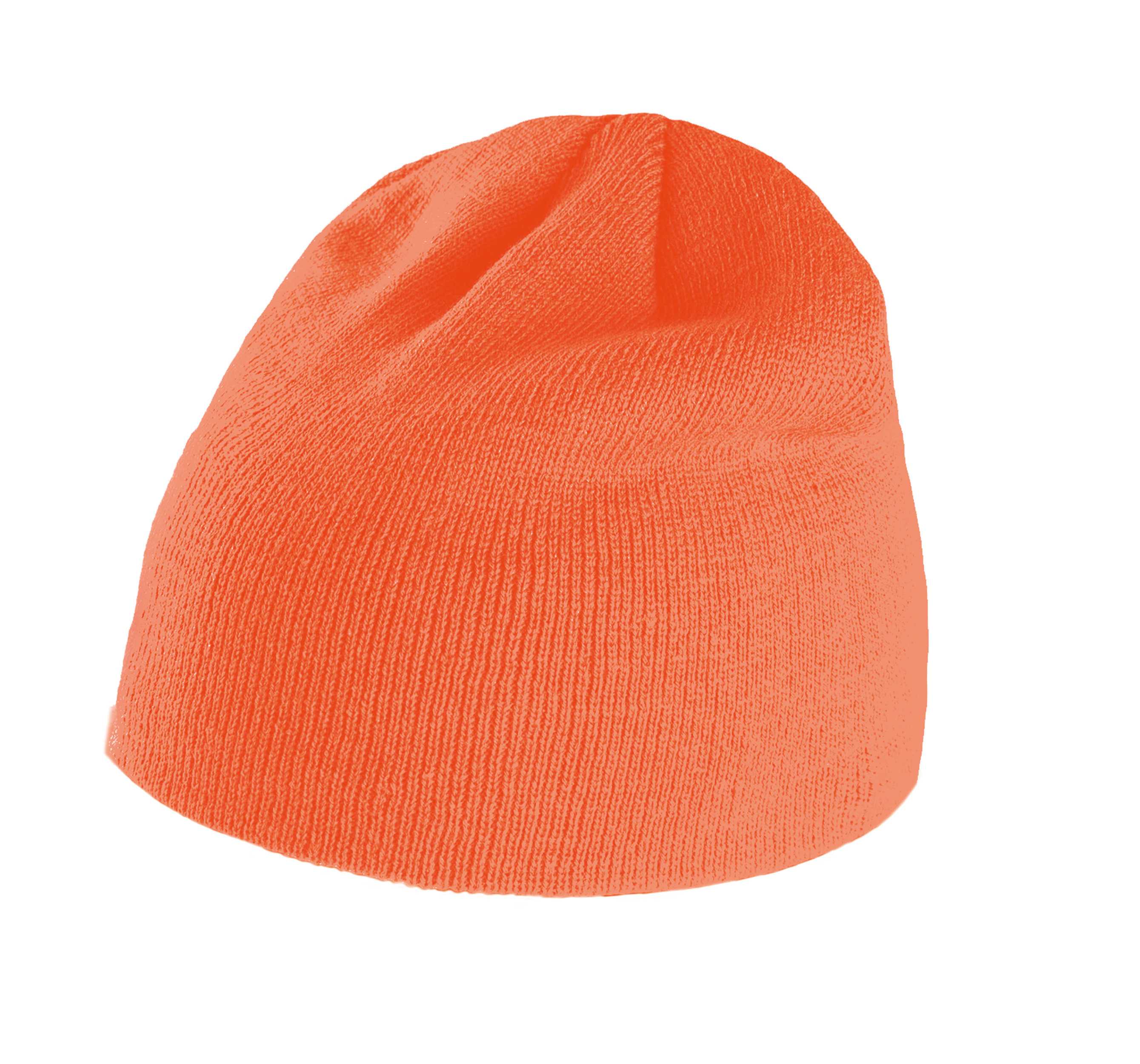 Gorro de punto Fluorescent Orange
