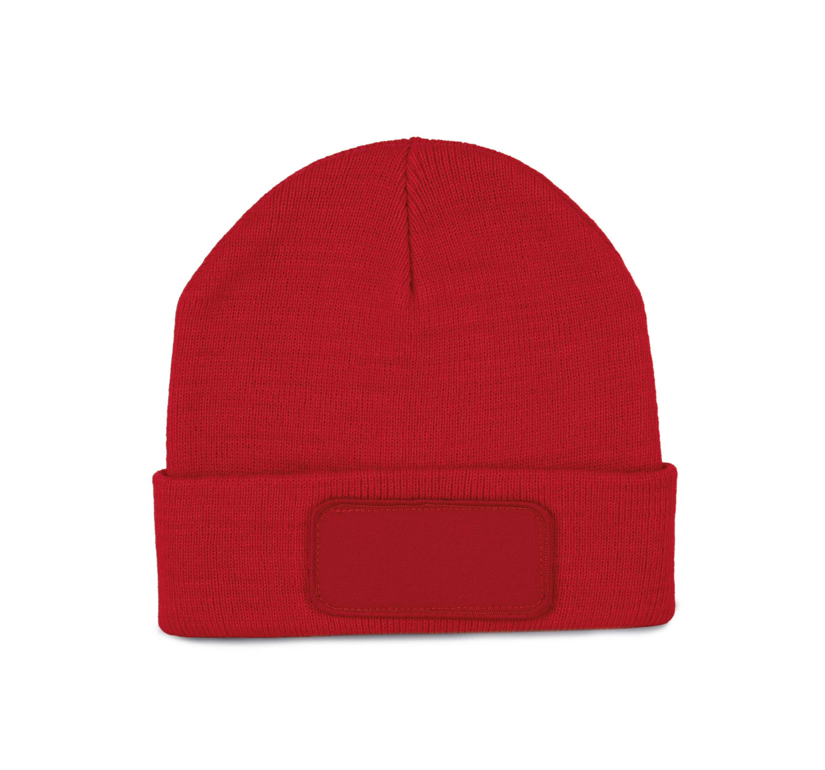 Gorro reciclado con parche Red