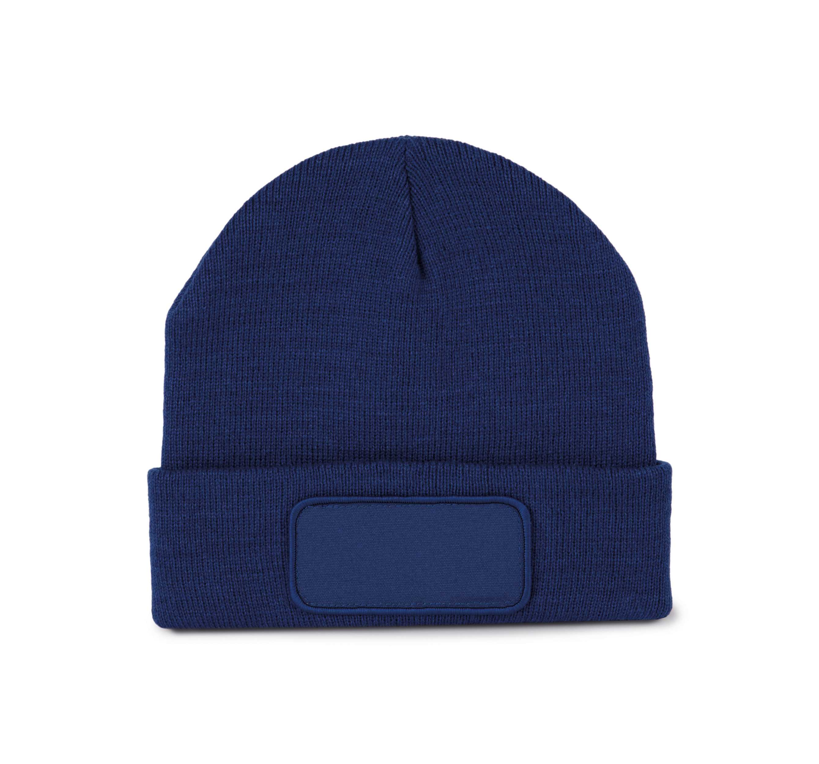Gorro reciclado con parche Royal Blue