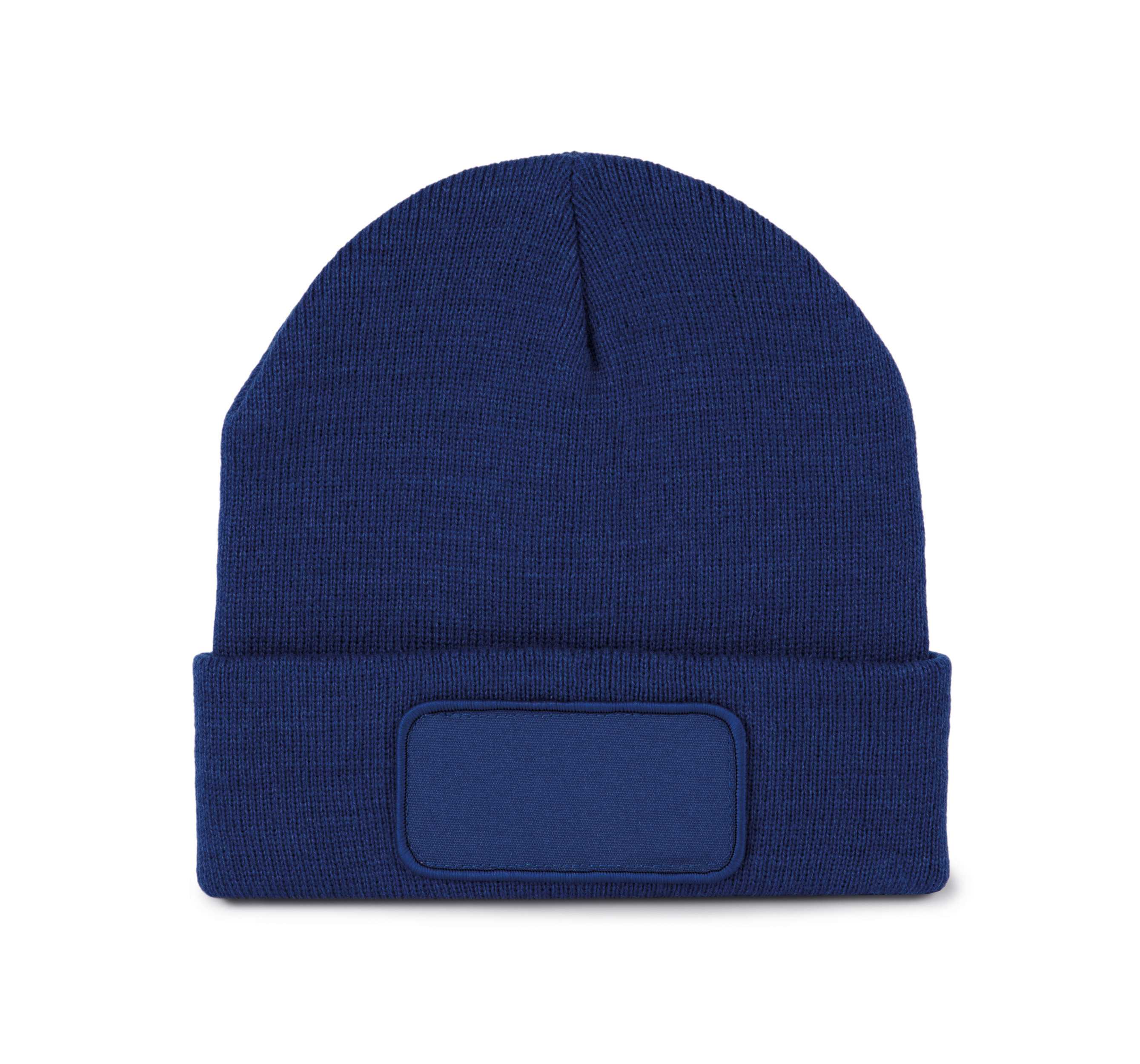 Gorro reciclado con parche y forro Thinsulate™ Royal Blue
