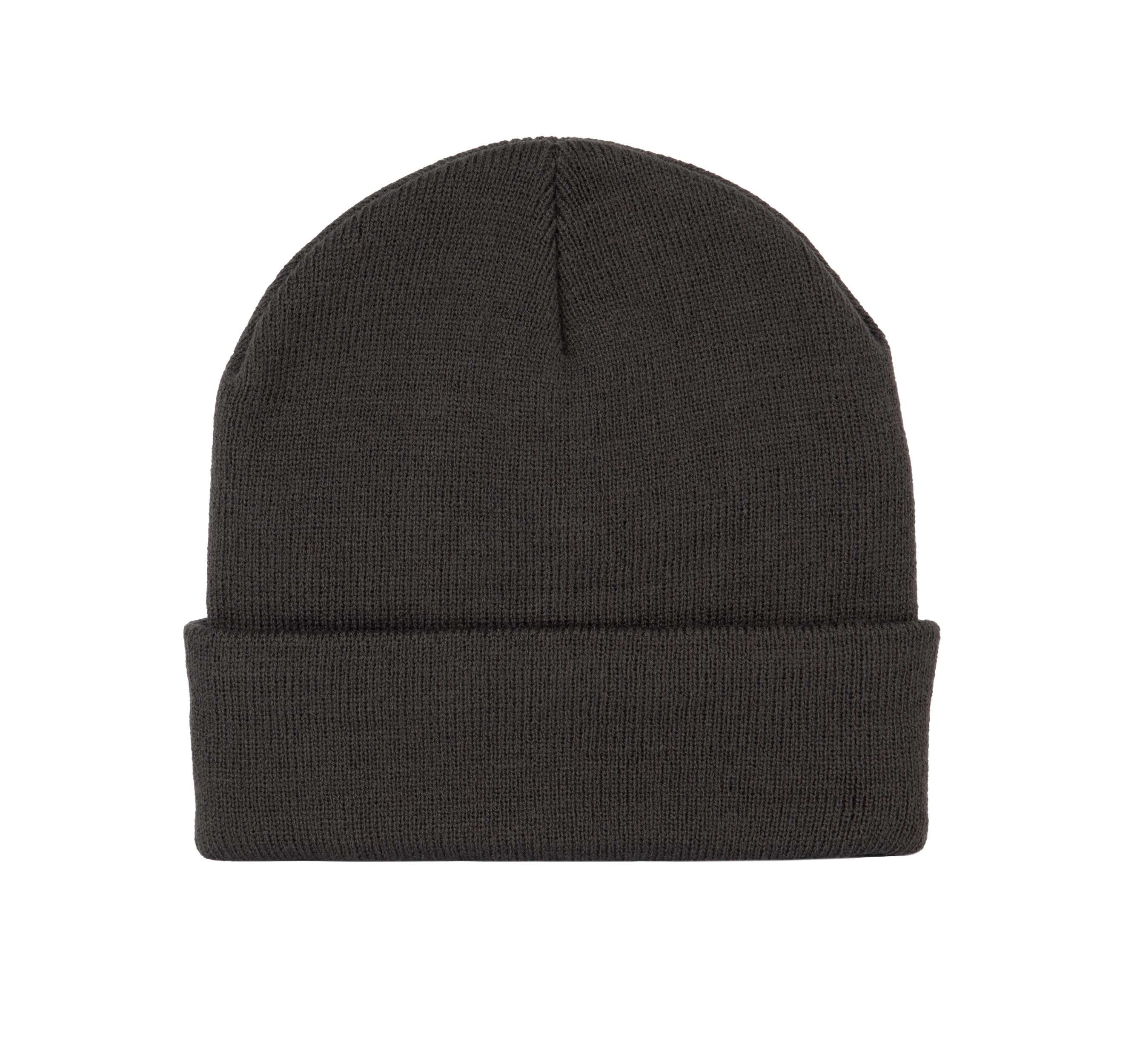 Gorro punto reciclado con forro Dark Grey