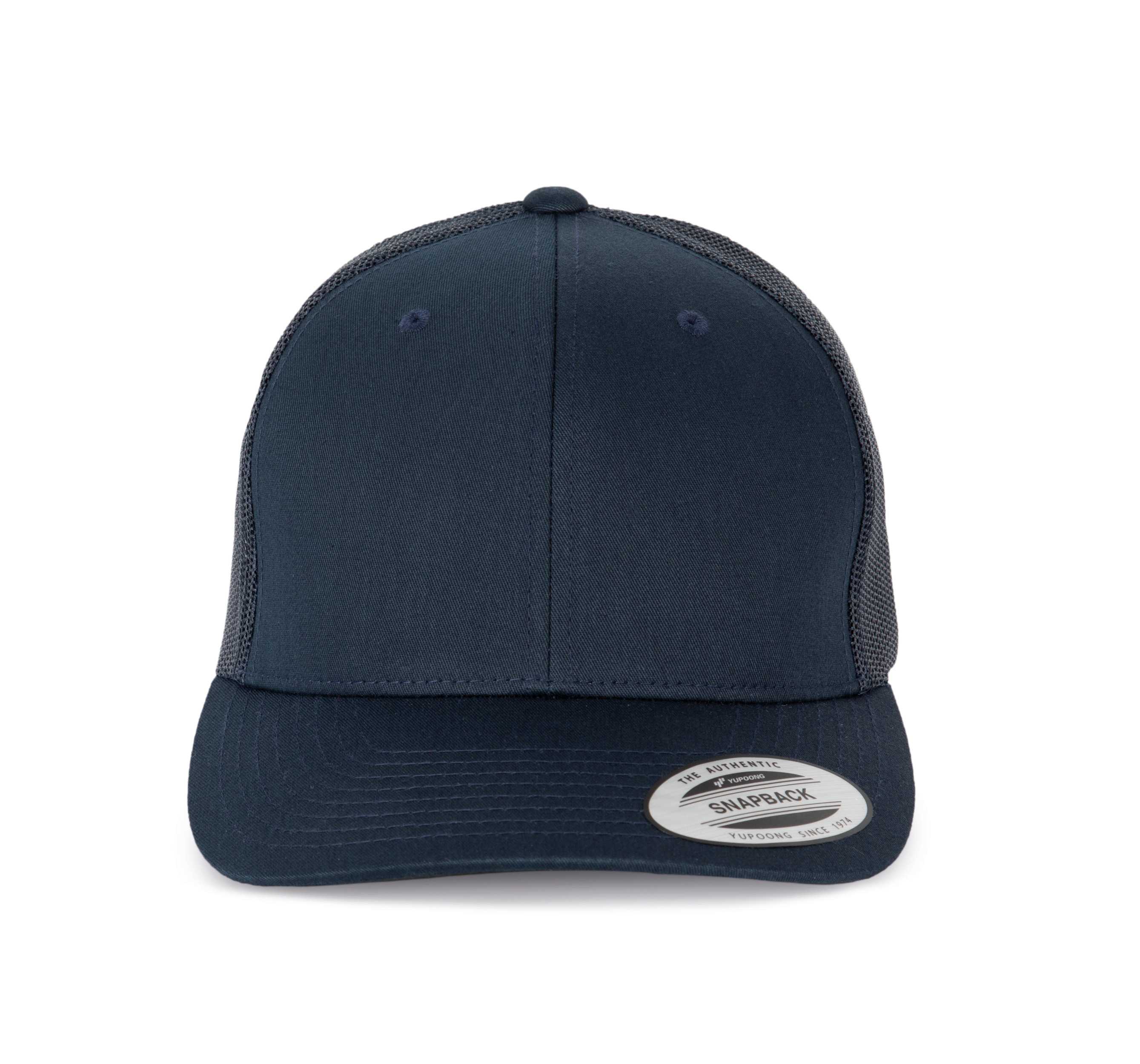 Gorra Trucker modelo retro - 6 paneles Navy