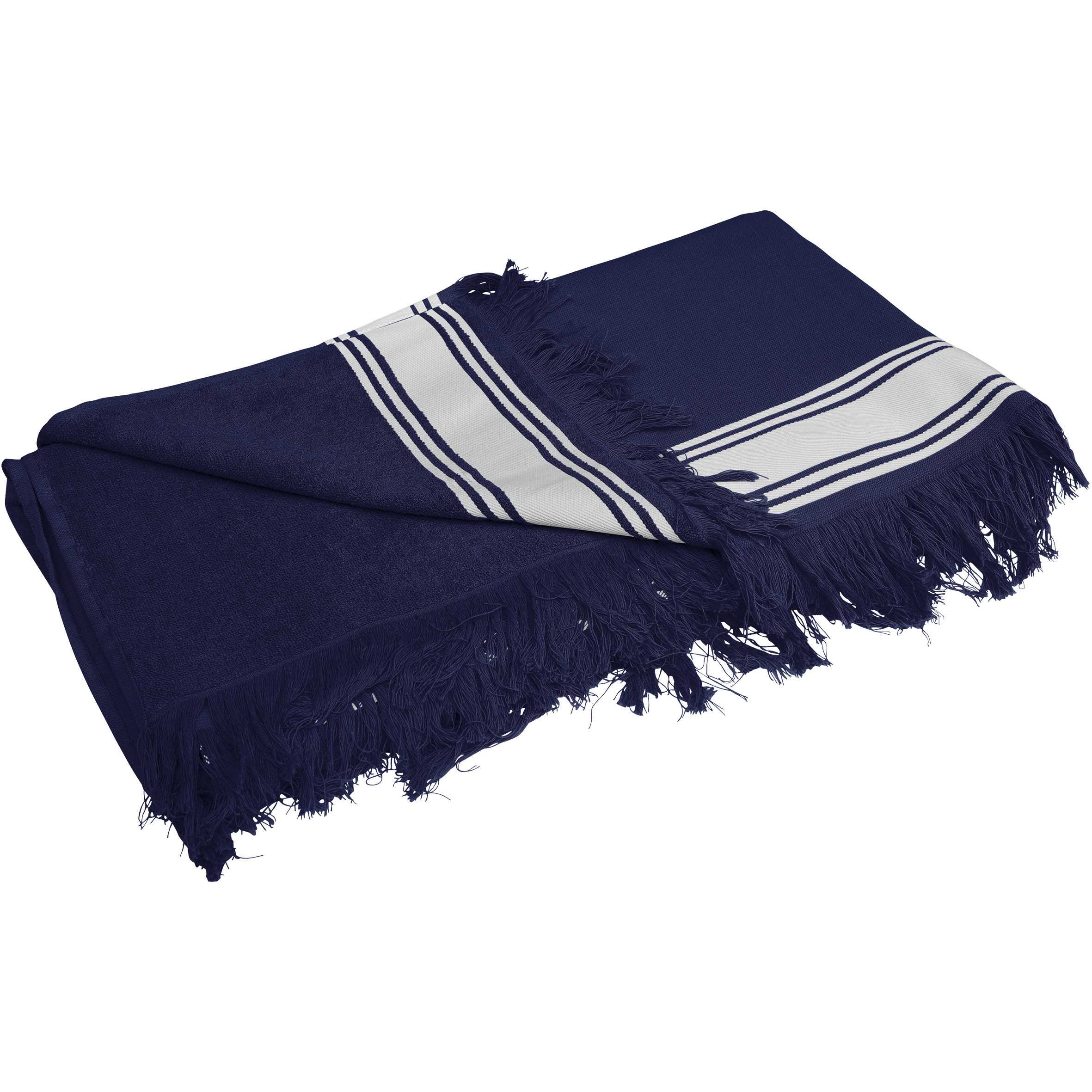 Toalla de baño/ pareo Navy / White