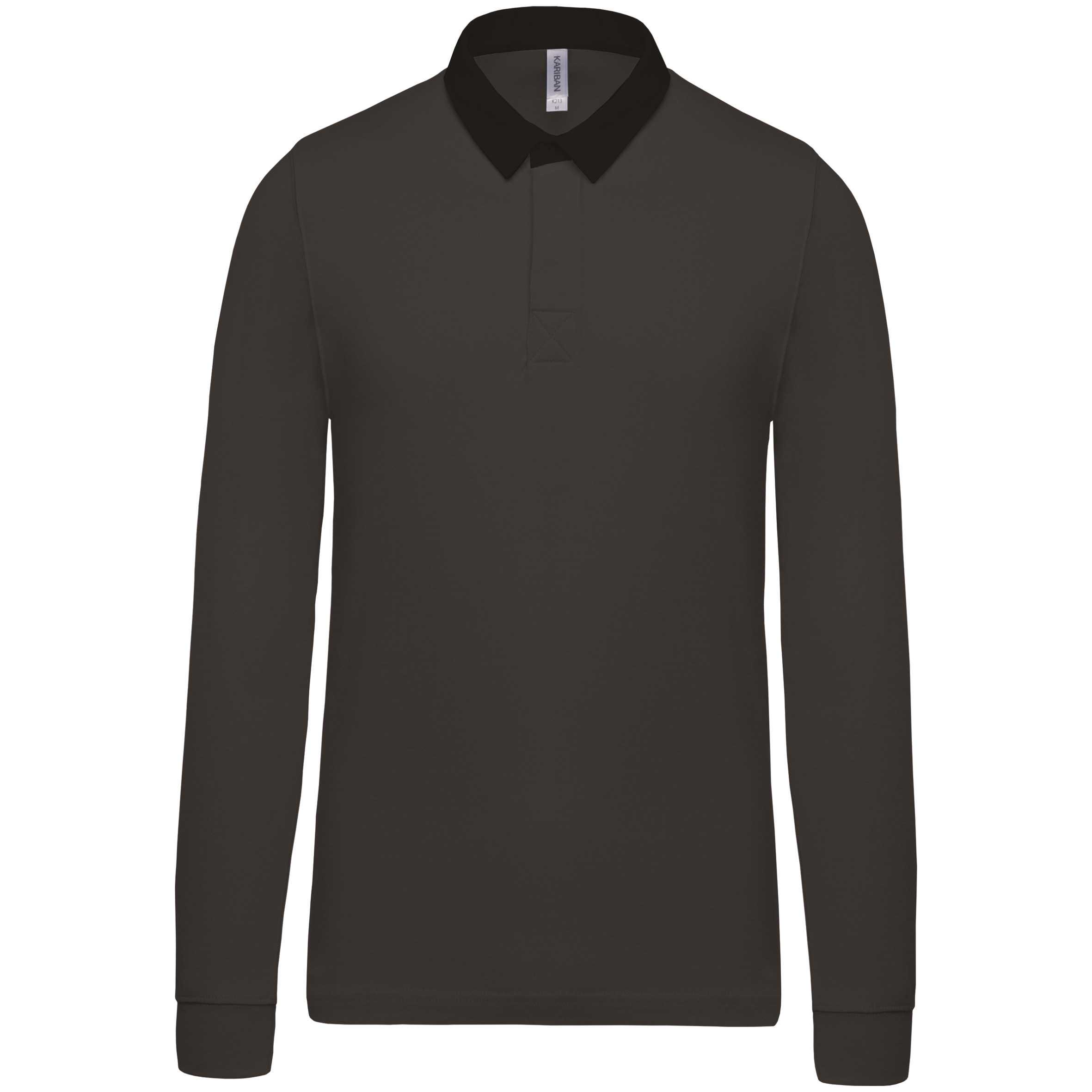 Polo Rugby Dark Grey / Black