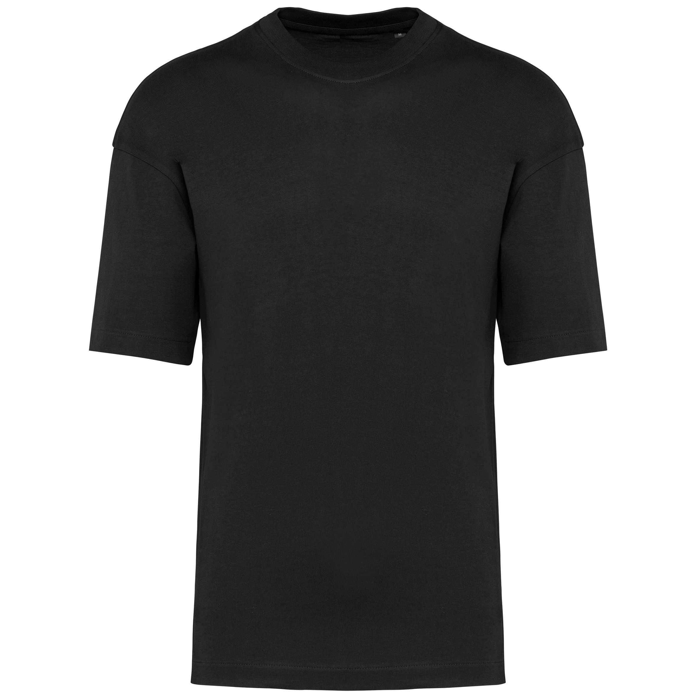 Camiseta oversize manga corta unisex Black