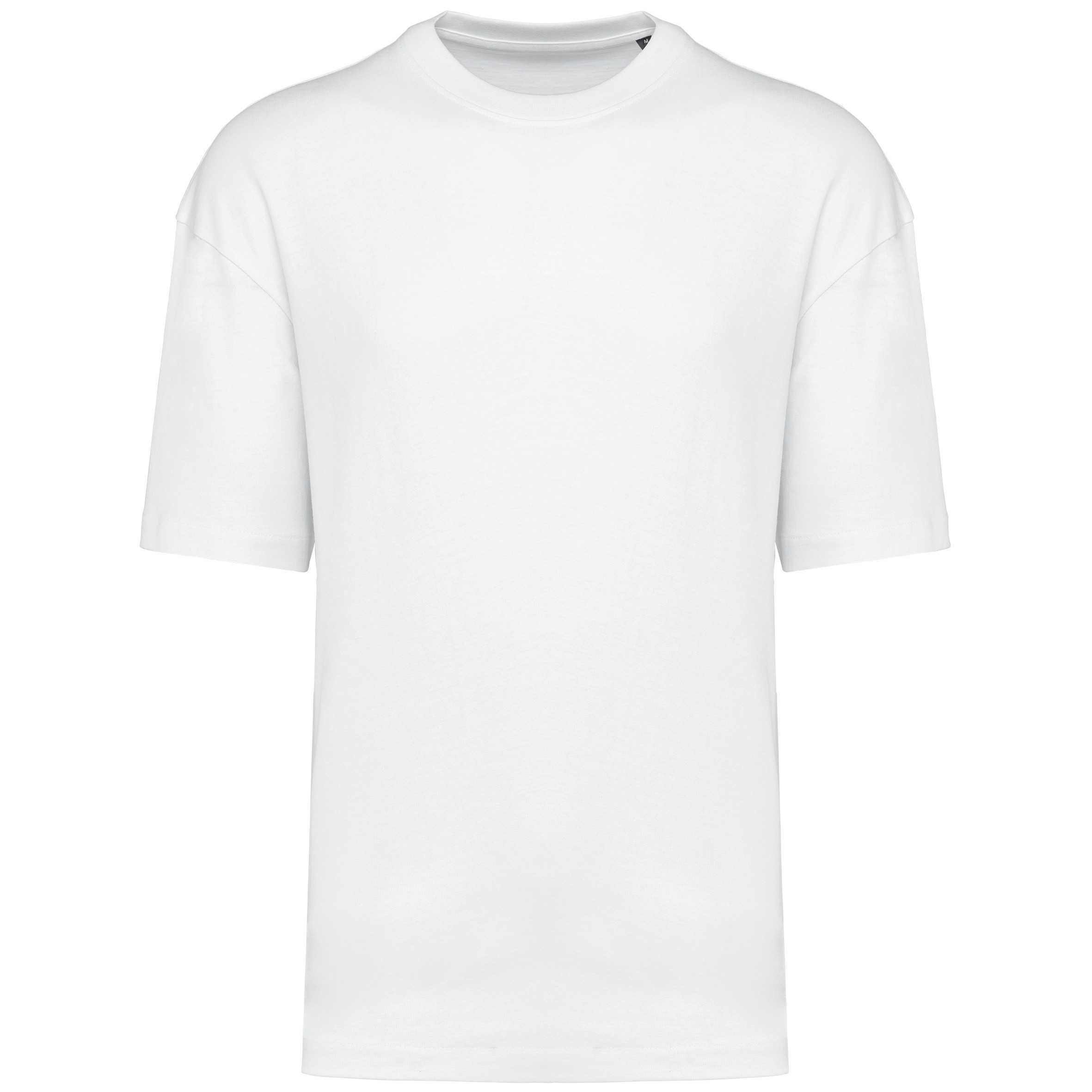 Camiseta oversize manga corta unisex White