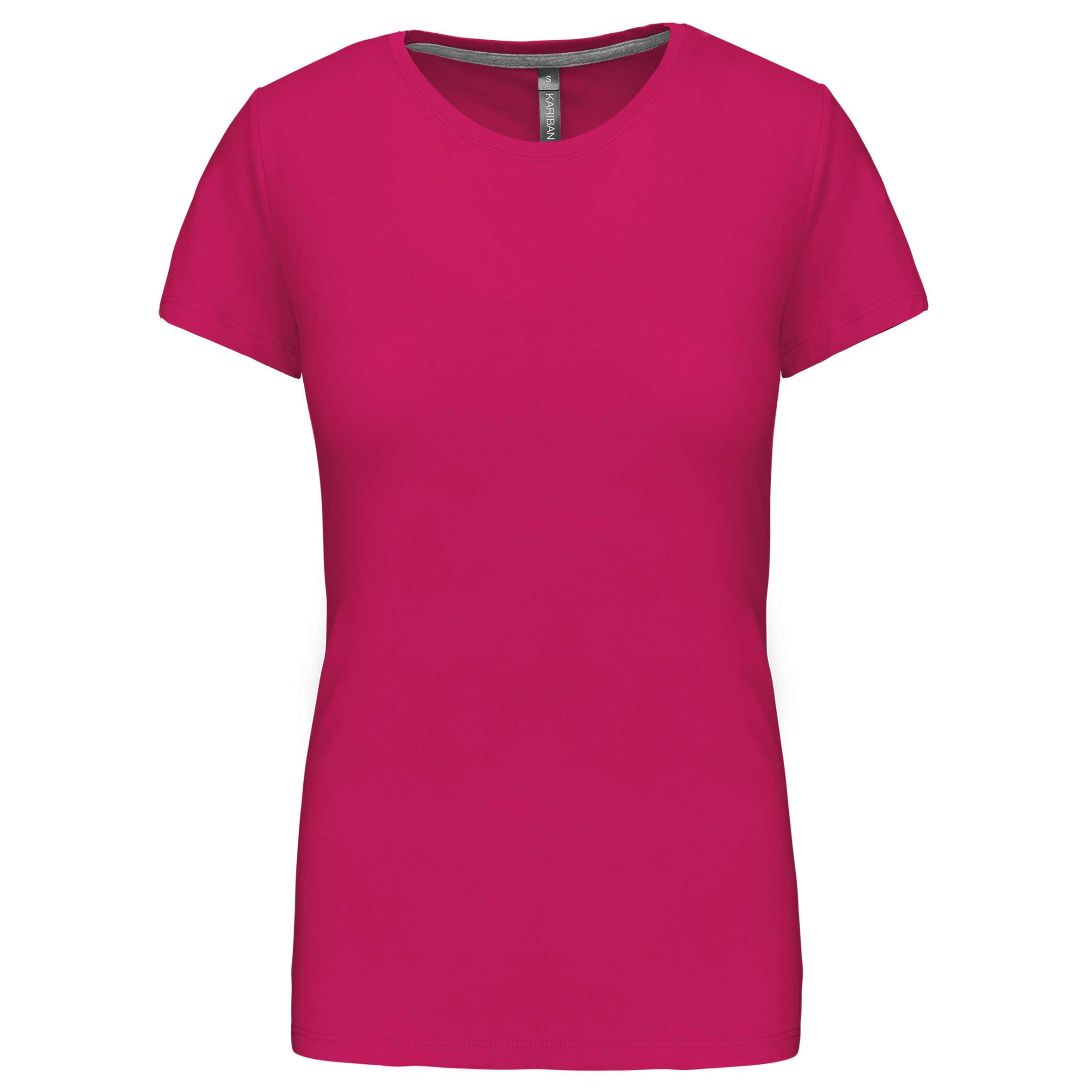 Camiseta manga corta mujer Fuchsia