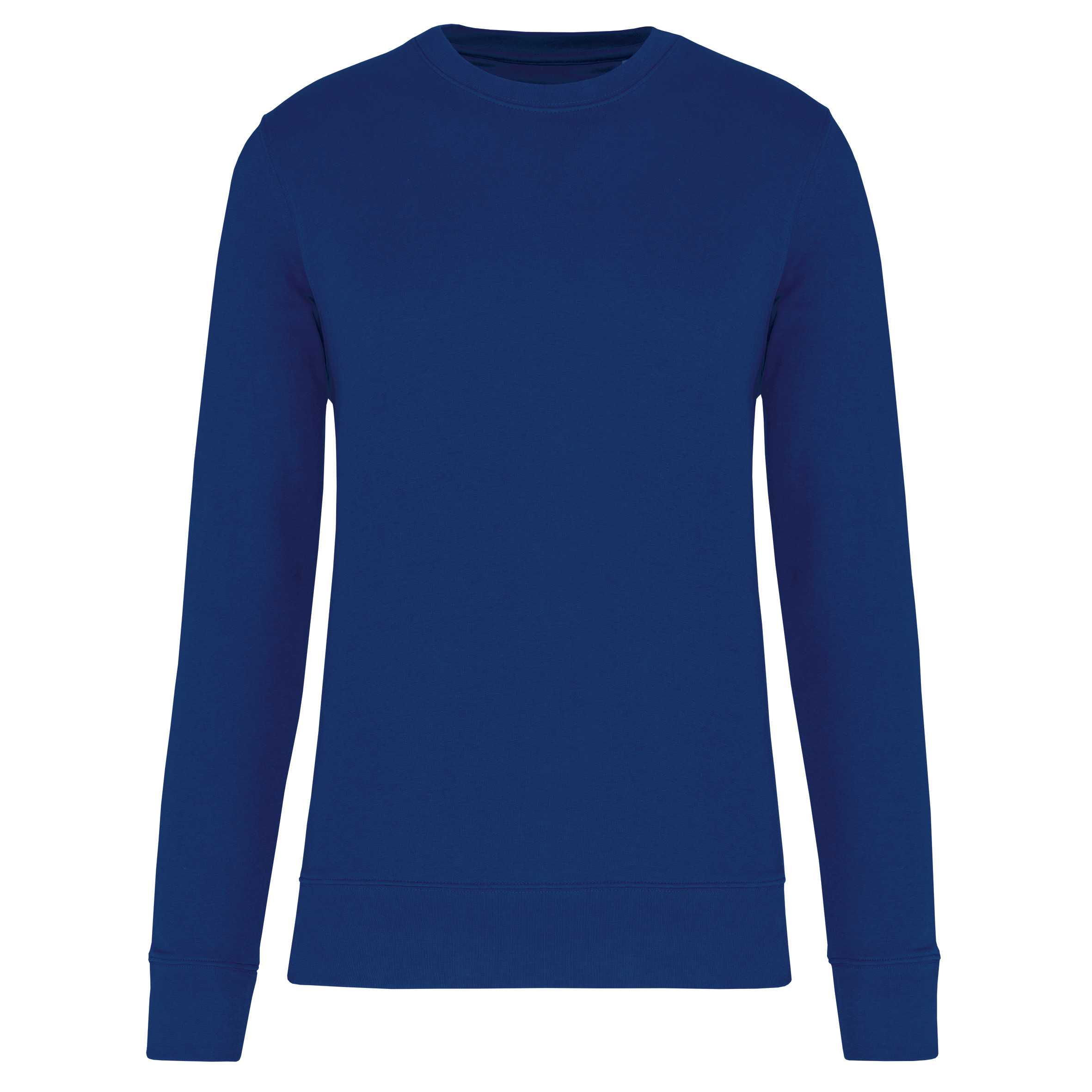 Sudadera ecorresponsable de cuello redondo unisex True Indigo