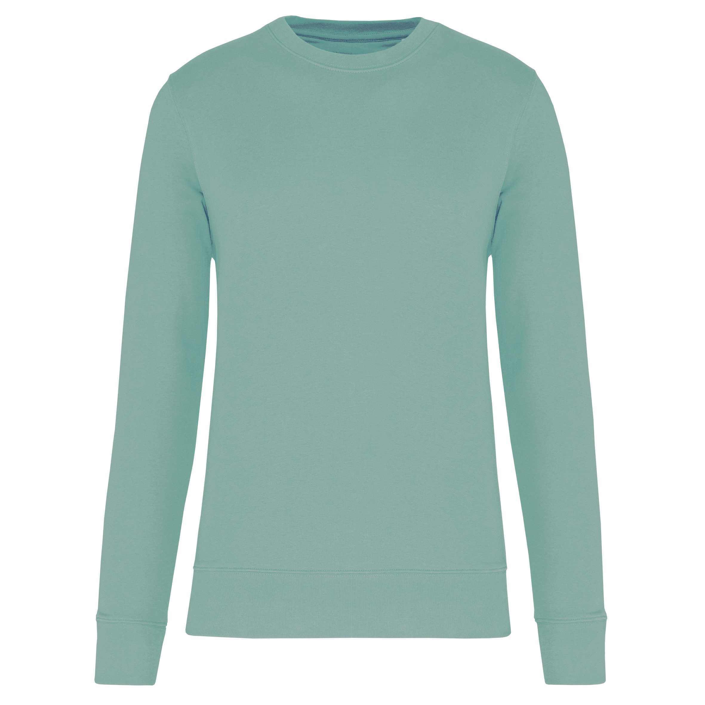 Sudadera cuello redondo ecorresponsable niños Sage