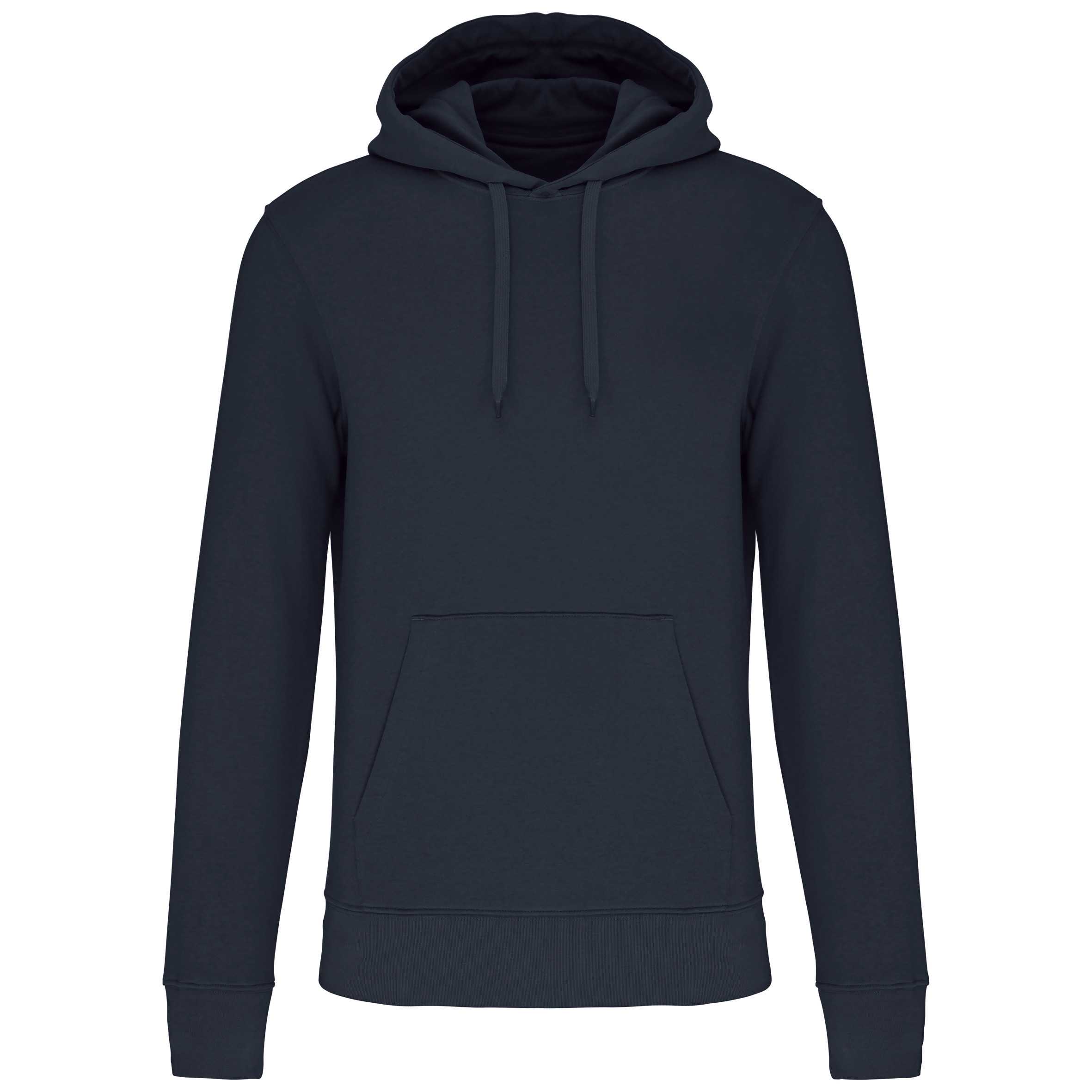 Sudadera capucha ecorresponsable hombre Navy