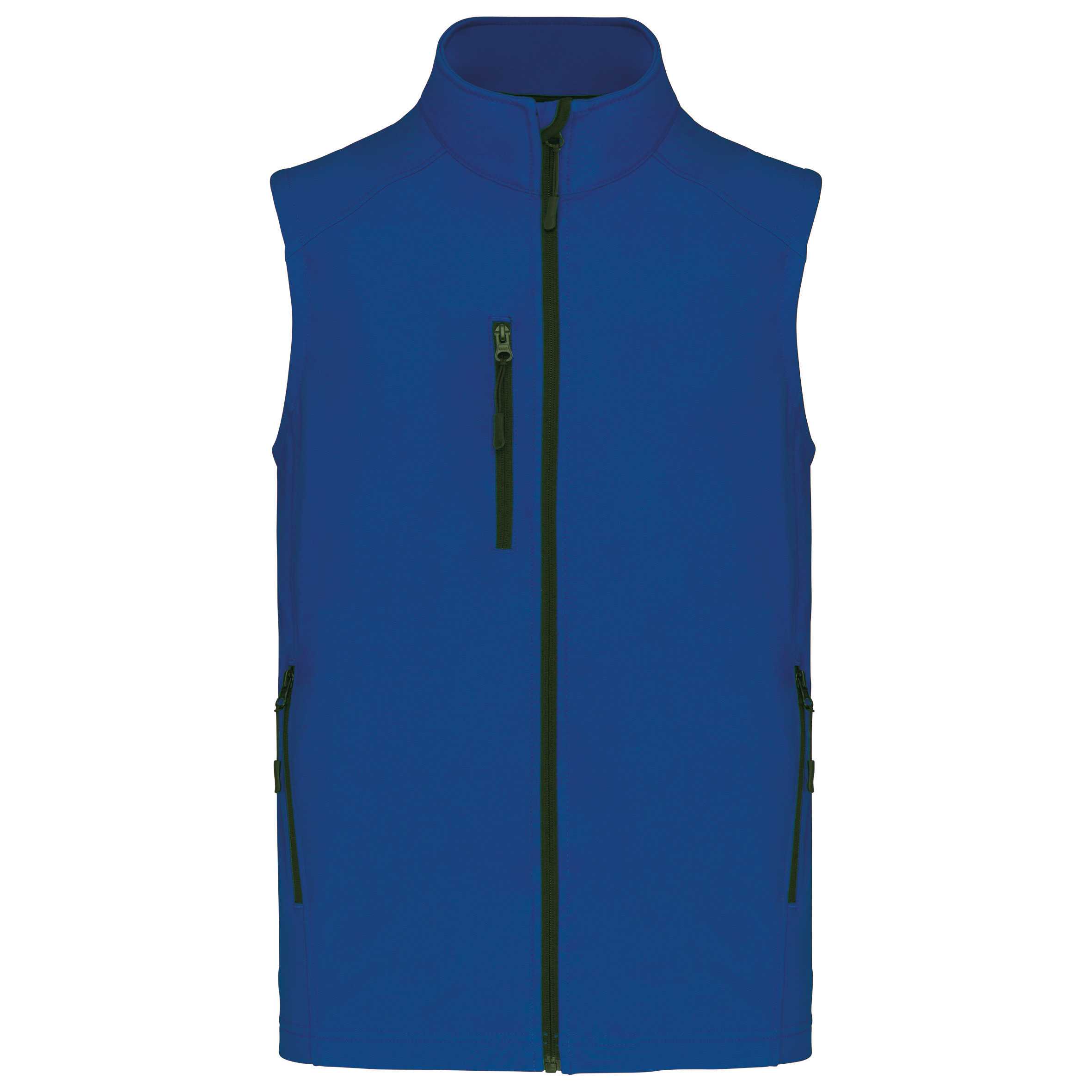 Chaleco softshell hombre Dark Royal Blue