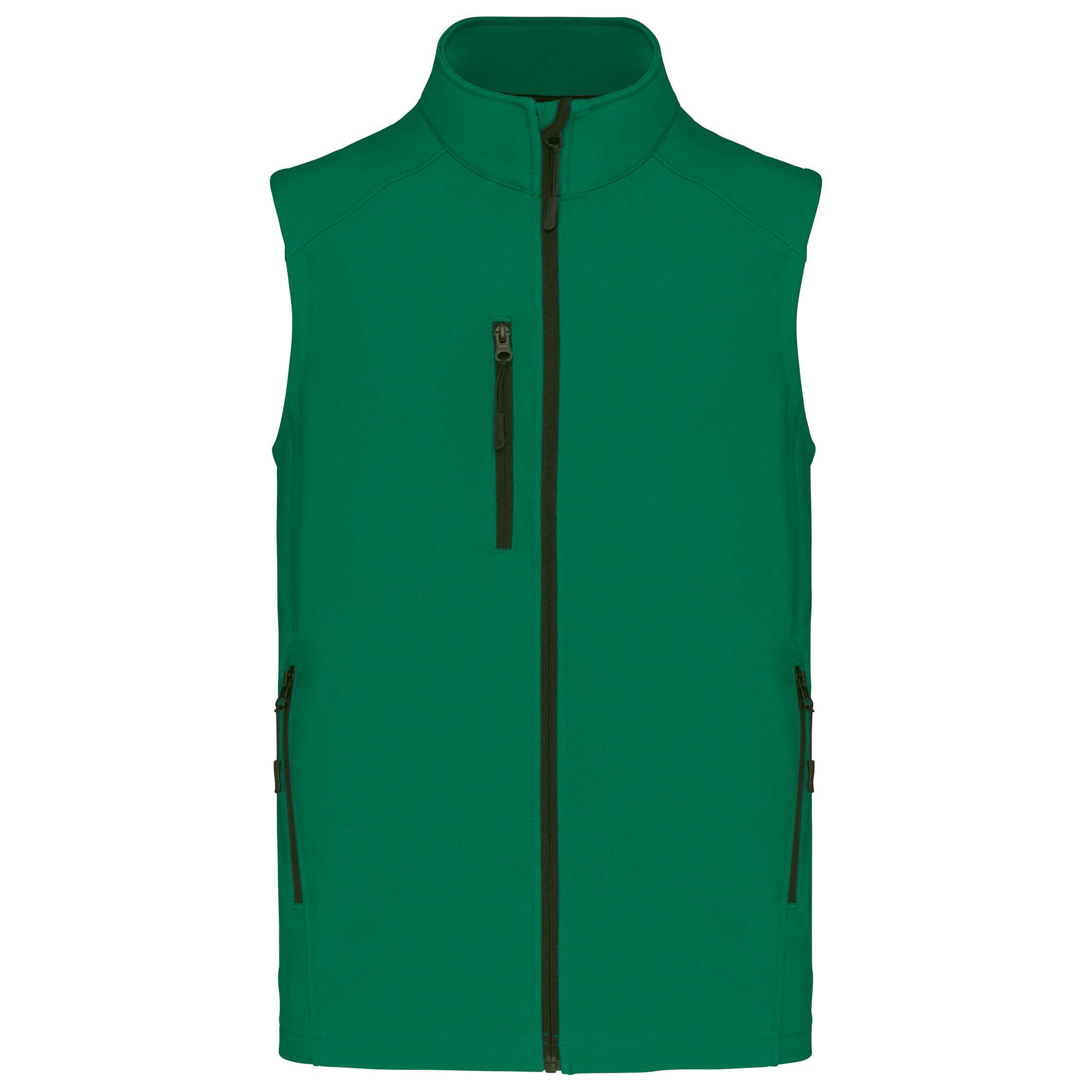 Chaleco softshell hombre Kelly Green