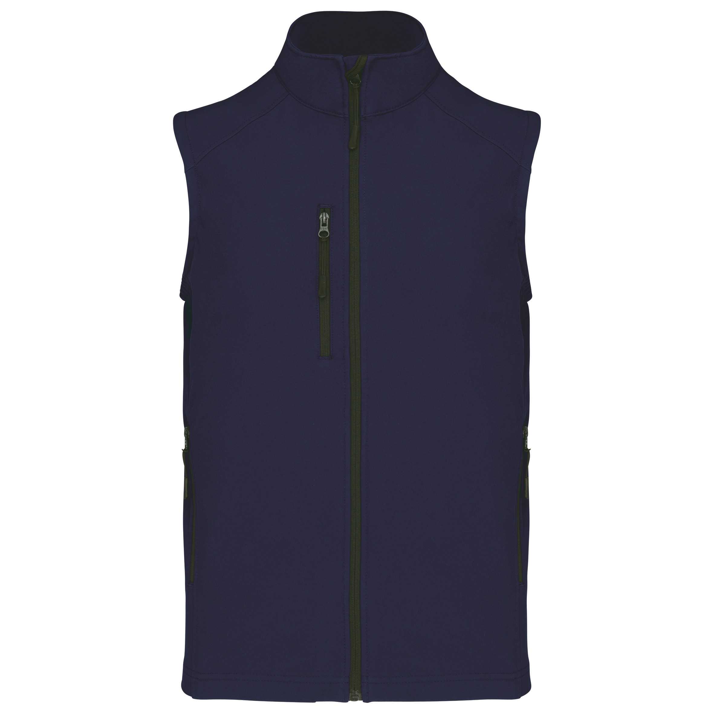 Chaleco softshell hombre Navy