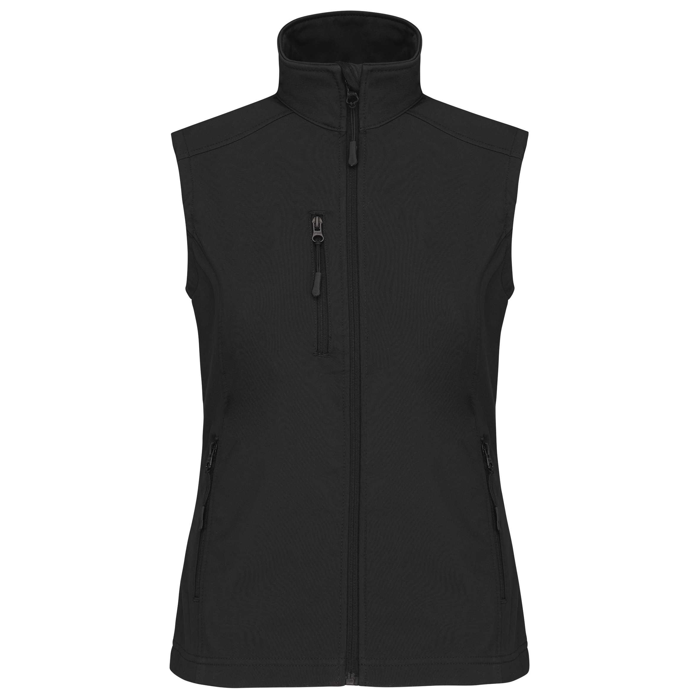 Chaleco sofshell mujer Black