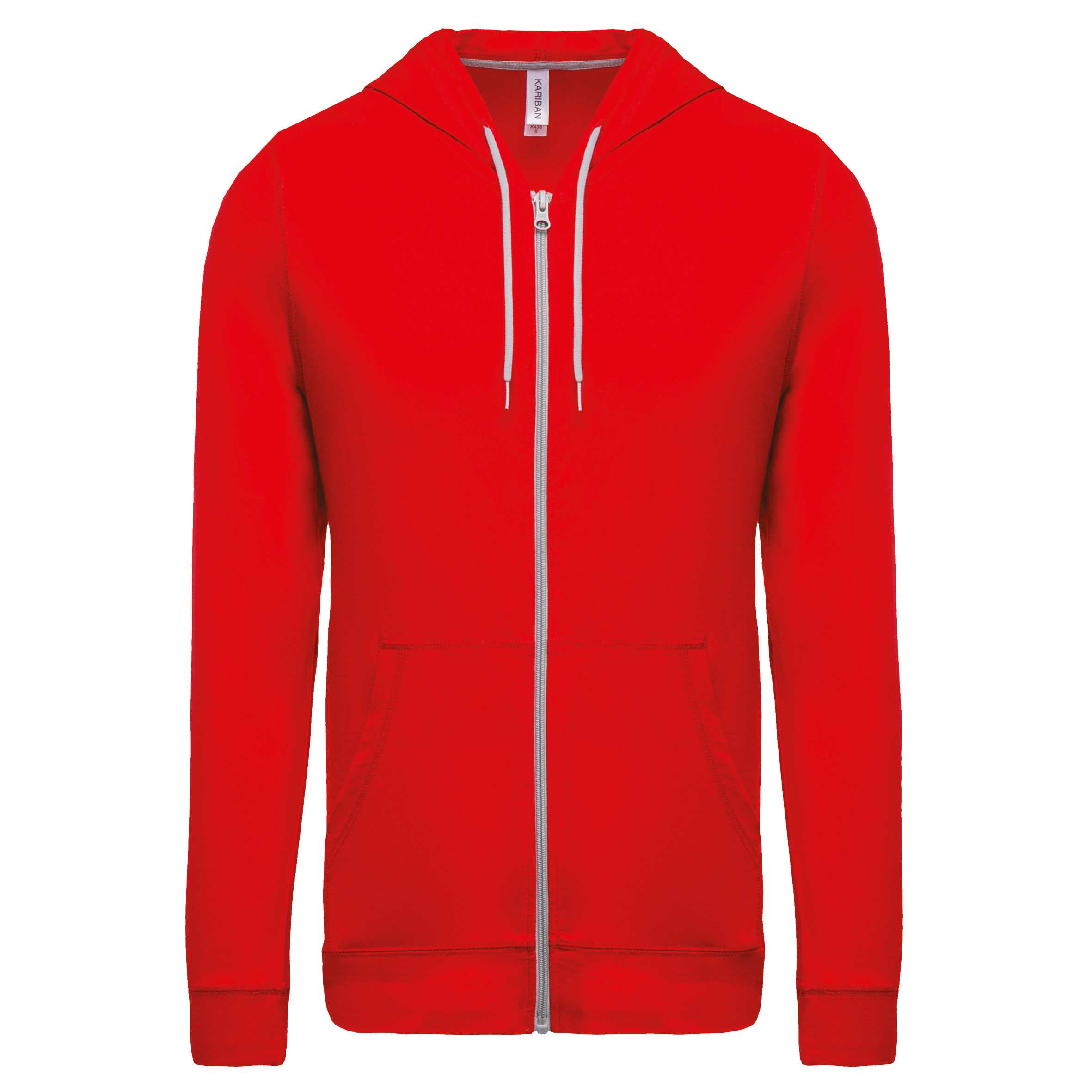 Sudadera ligera algodón con capucha Red