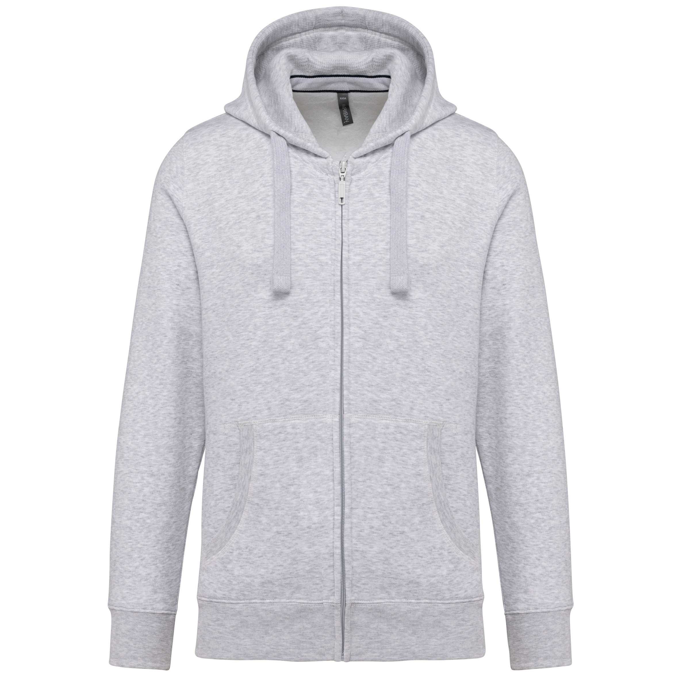Sudadera con capucha y cremallera Ash Heather