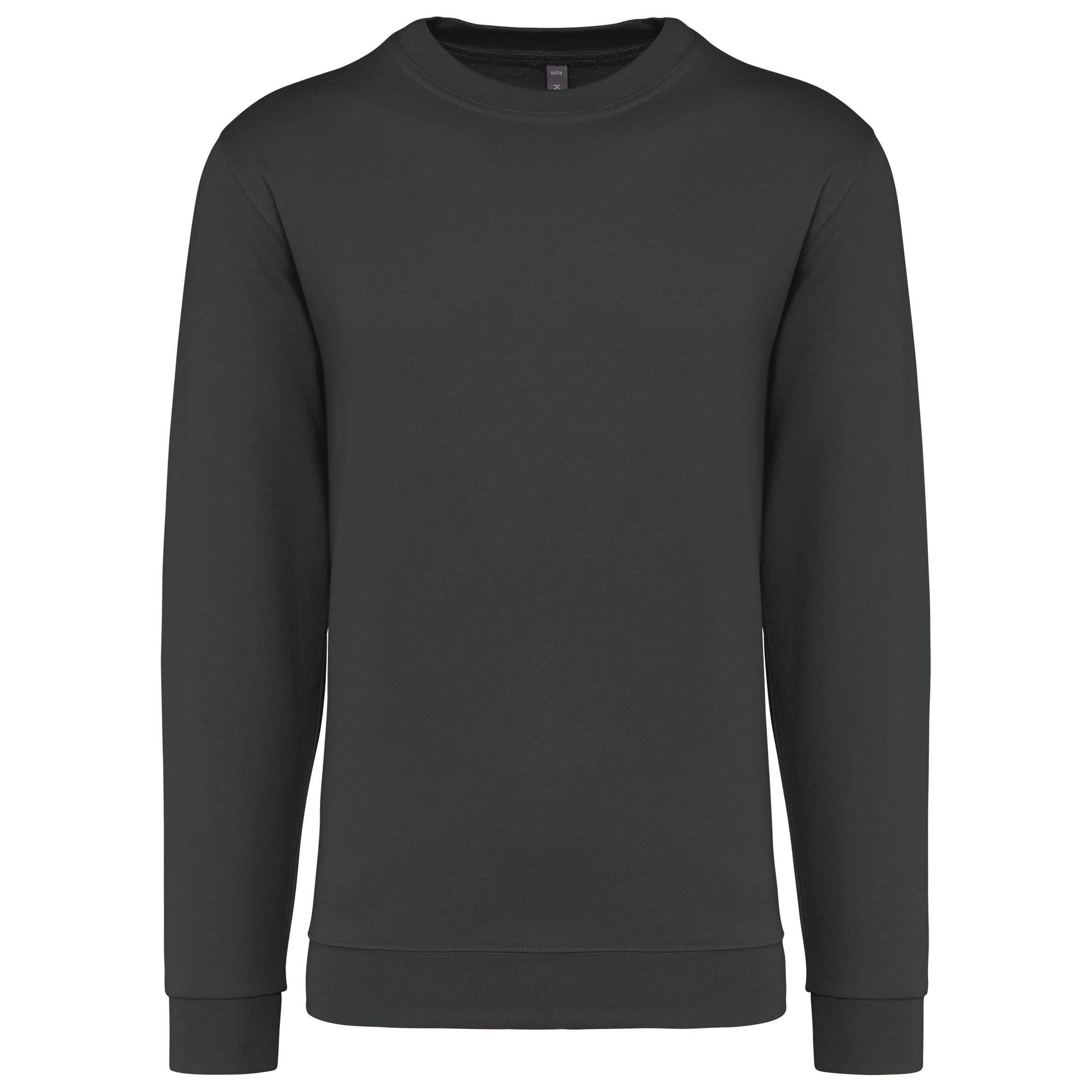 Sudadera cuello redondo Dark Grey