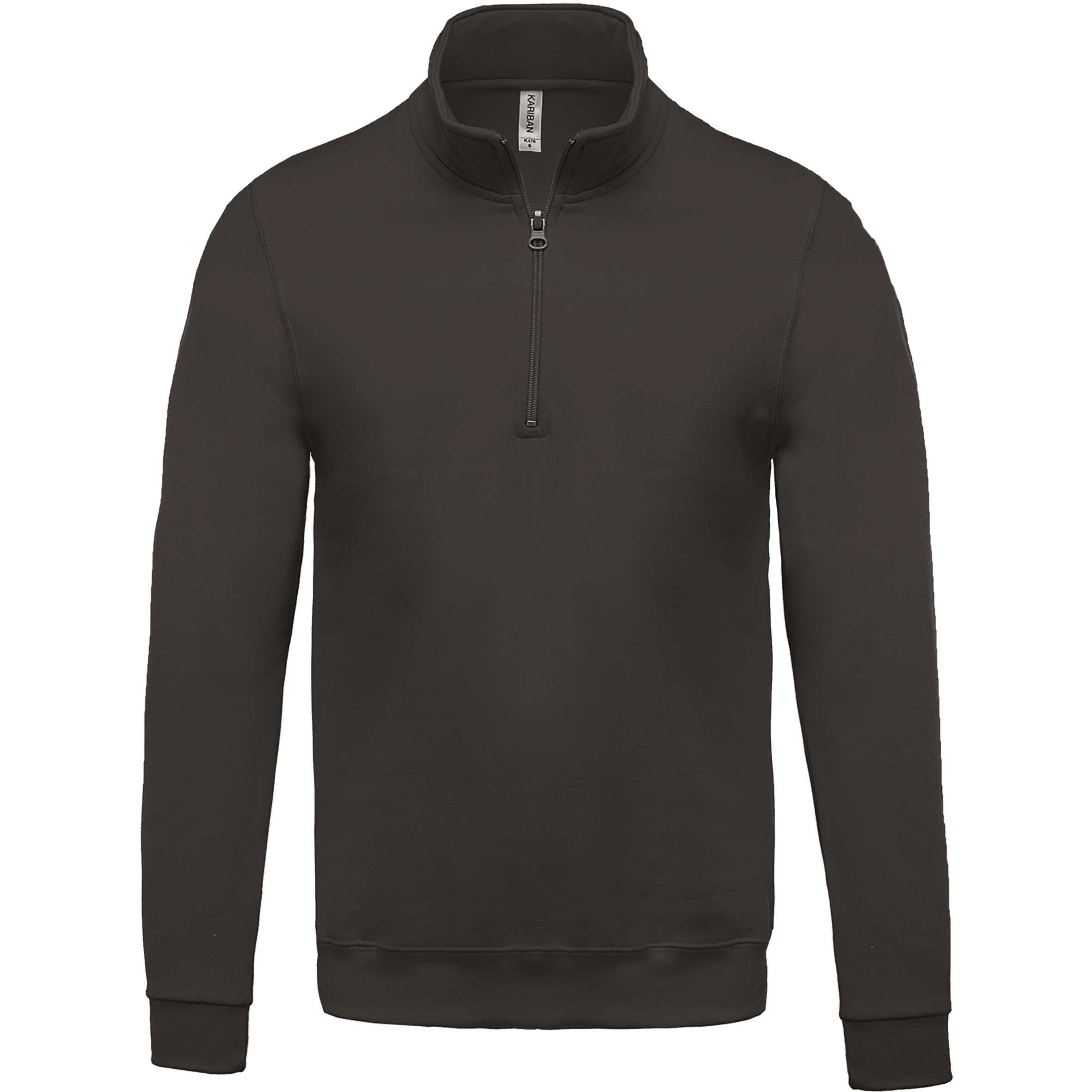 Sudadera 1/4 Cremallera Dark Grey