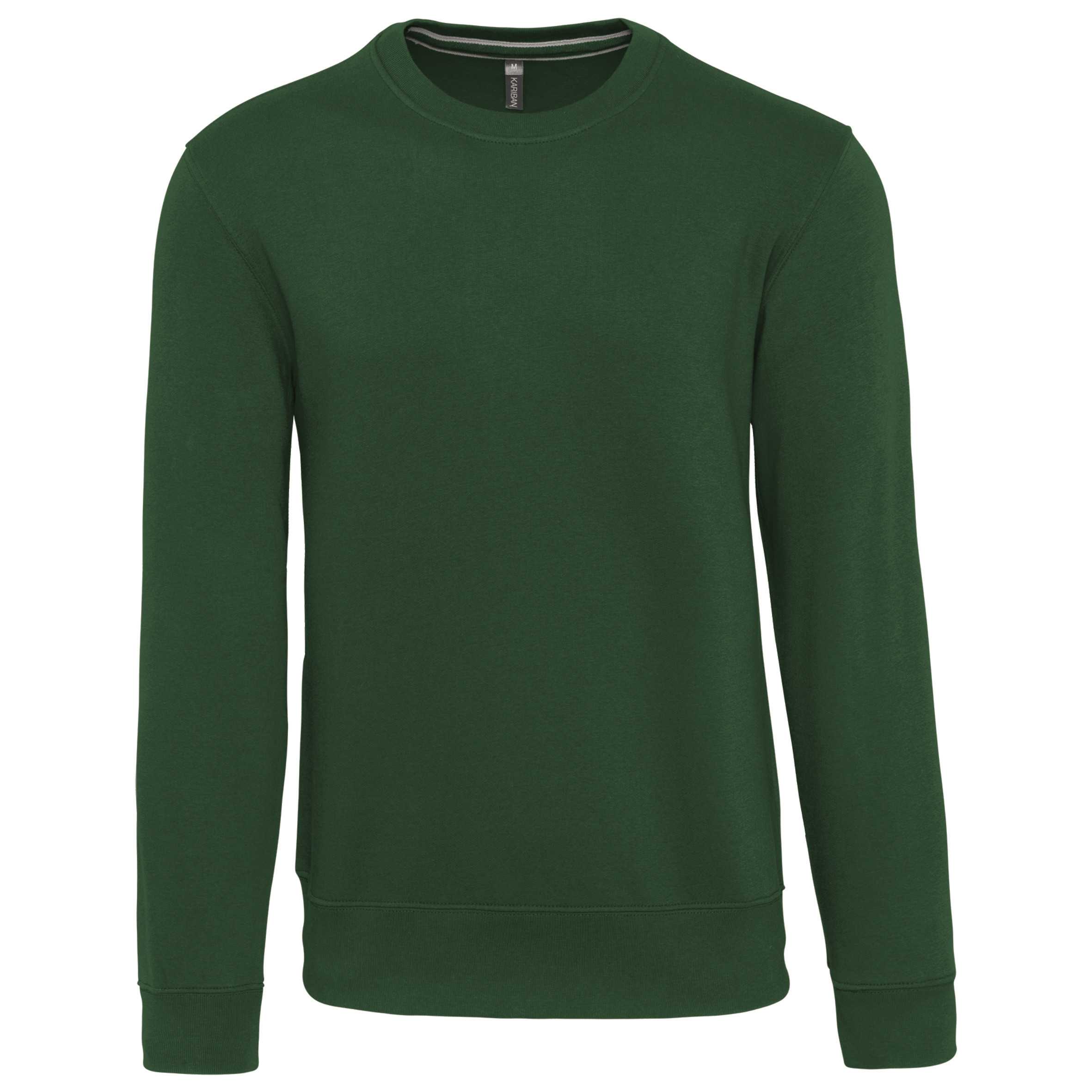 Sudadera cuello redondo Forest Green